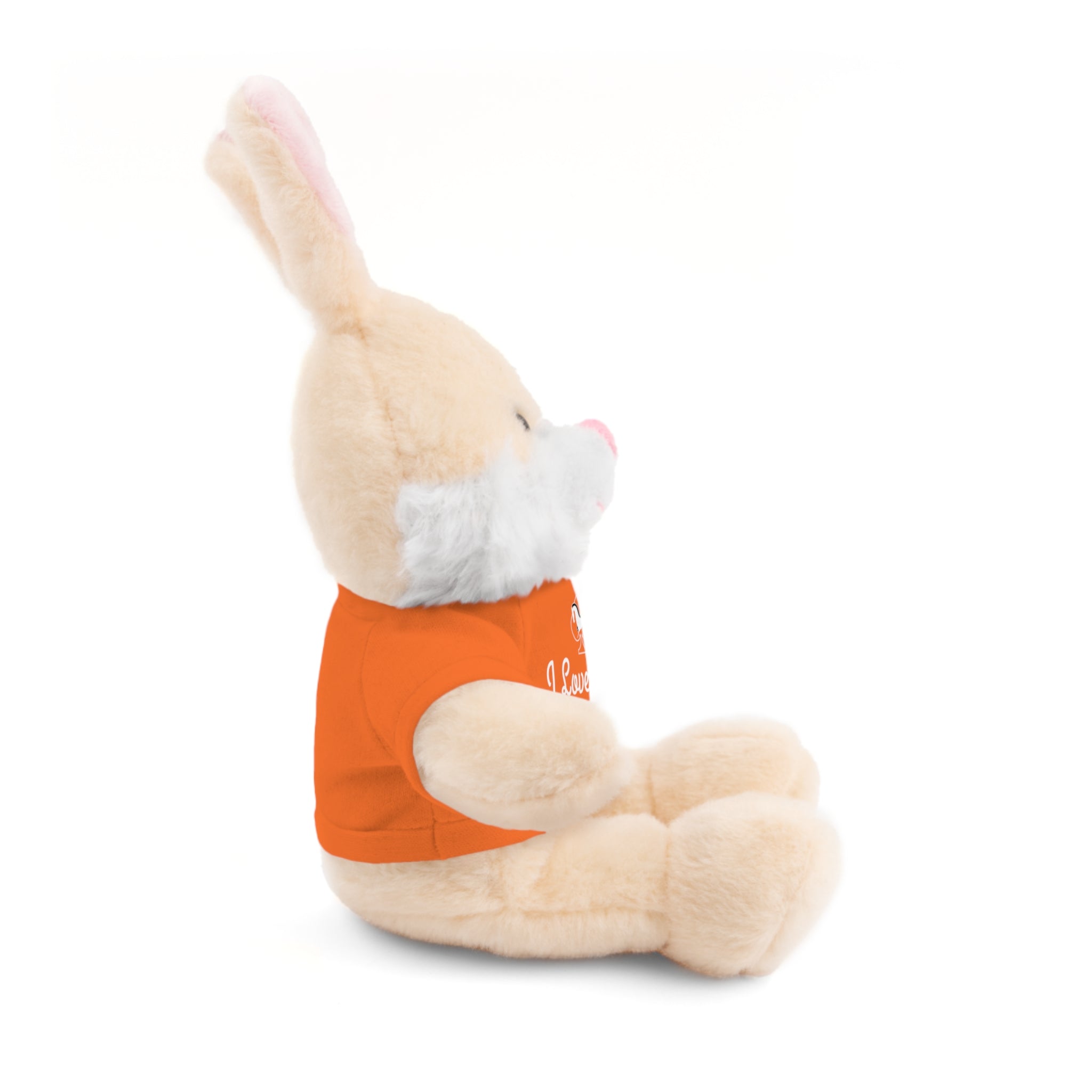 Personalized Teddy Bear with "I Love You" Tee