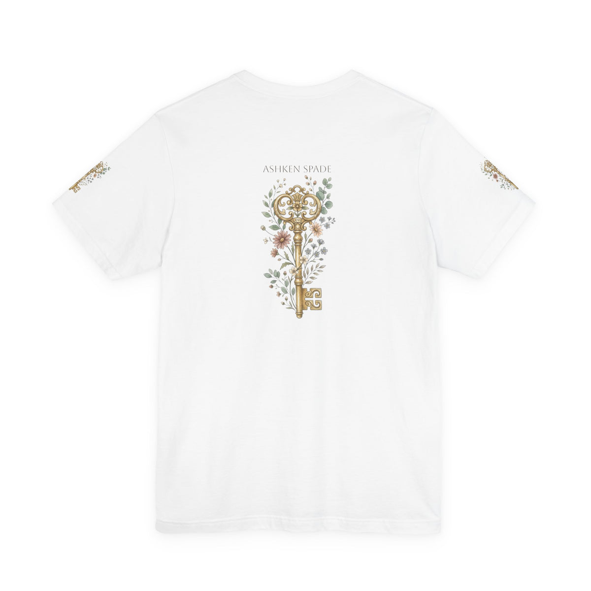Vintage Floral Key T-Shirt