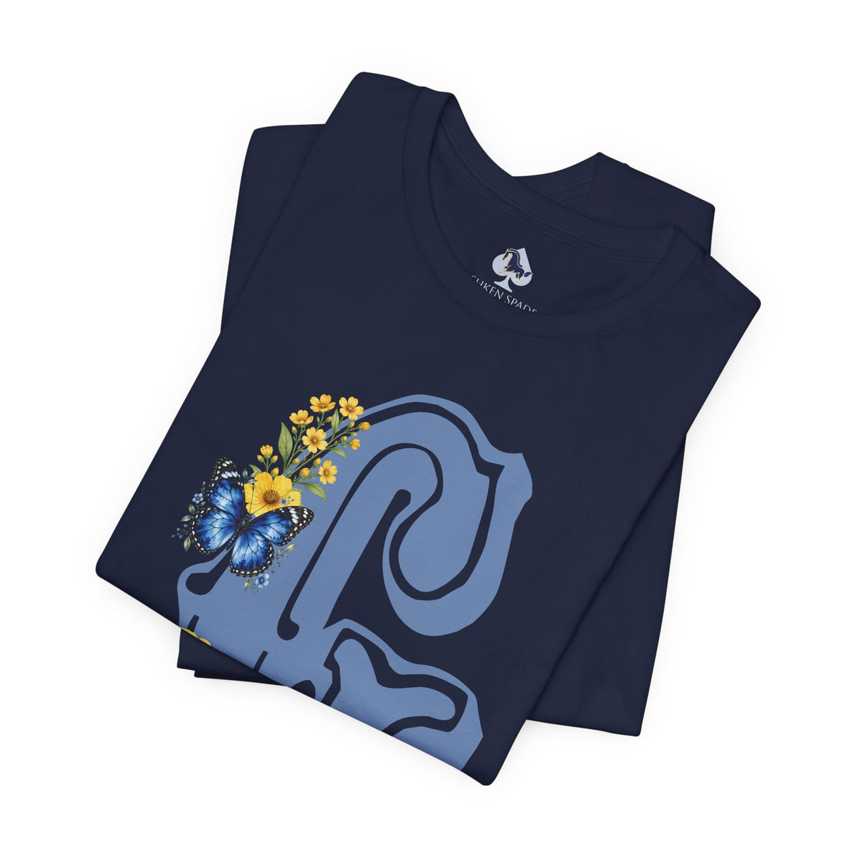 Floral Letter G Monogram T-Shirt