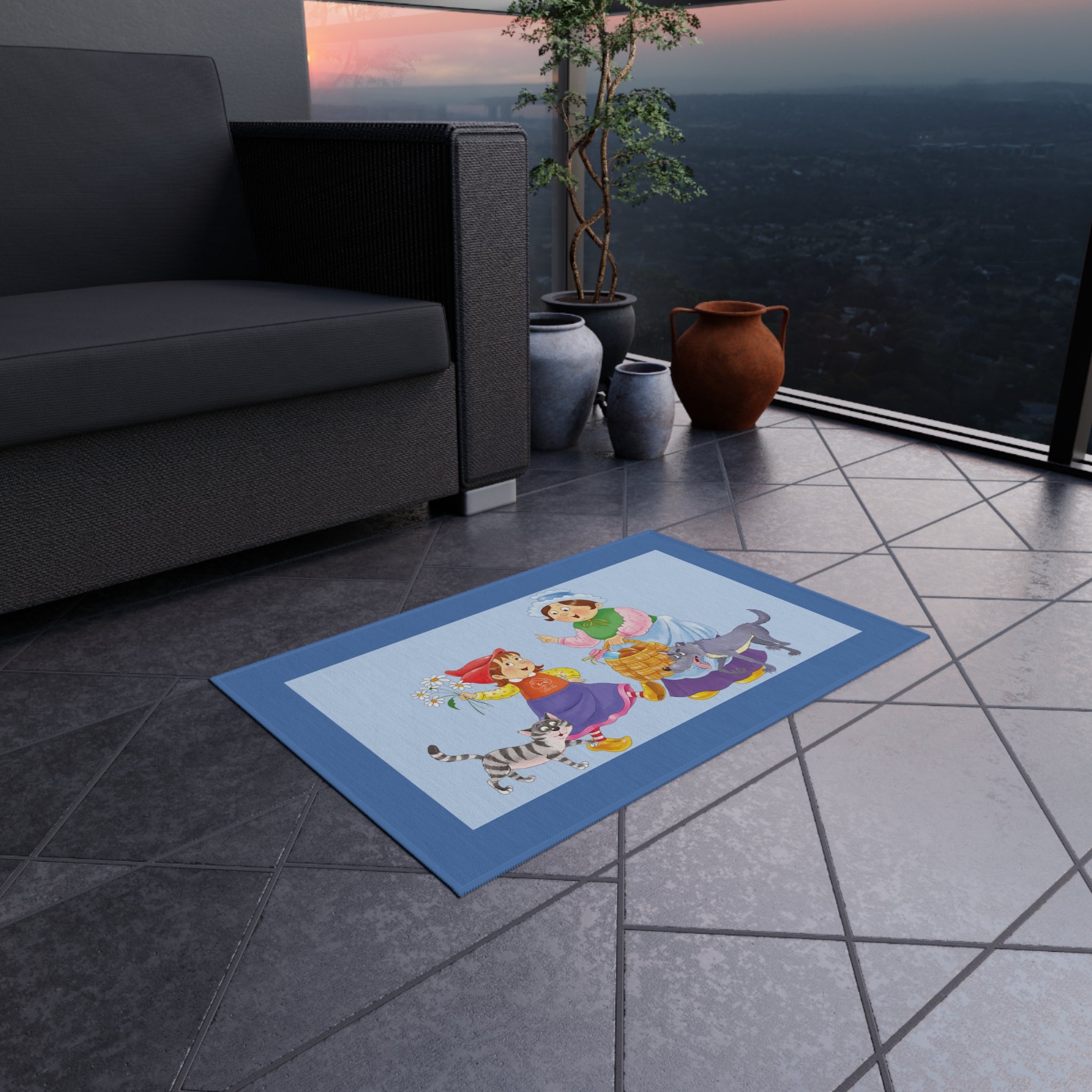 The Little Red Riding Hood Rug