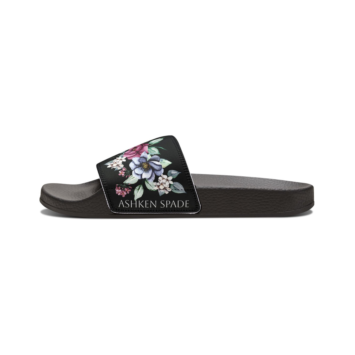 Youth Floral Slide Sandals