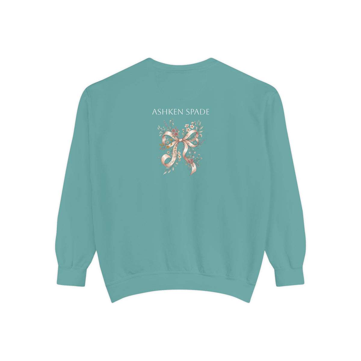 Floral Ribbon Sweatshirt