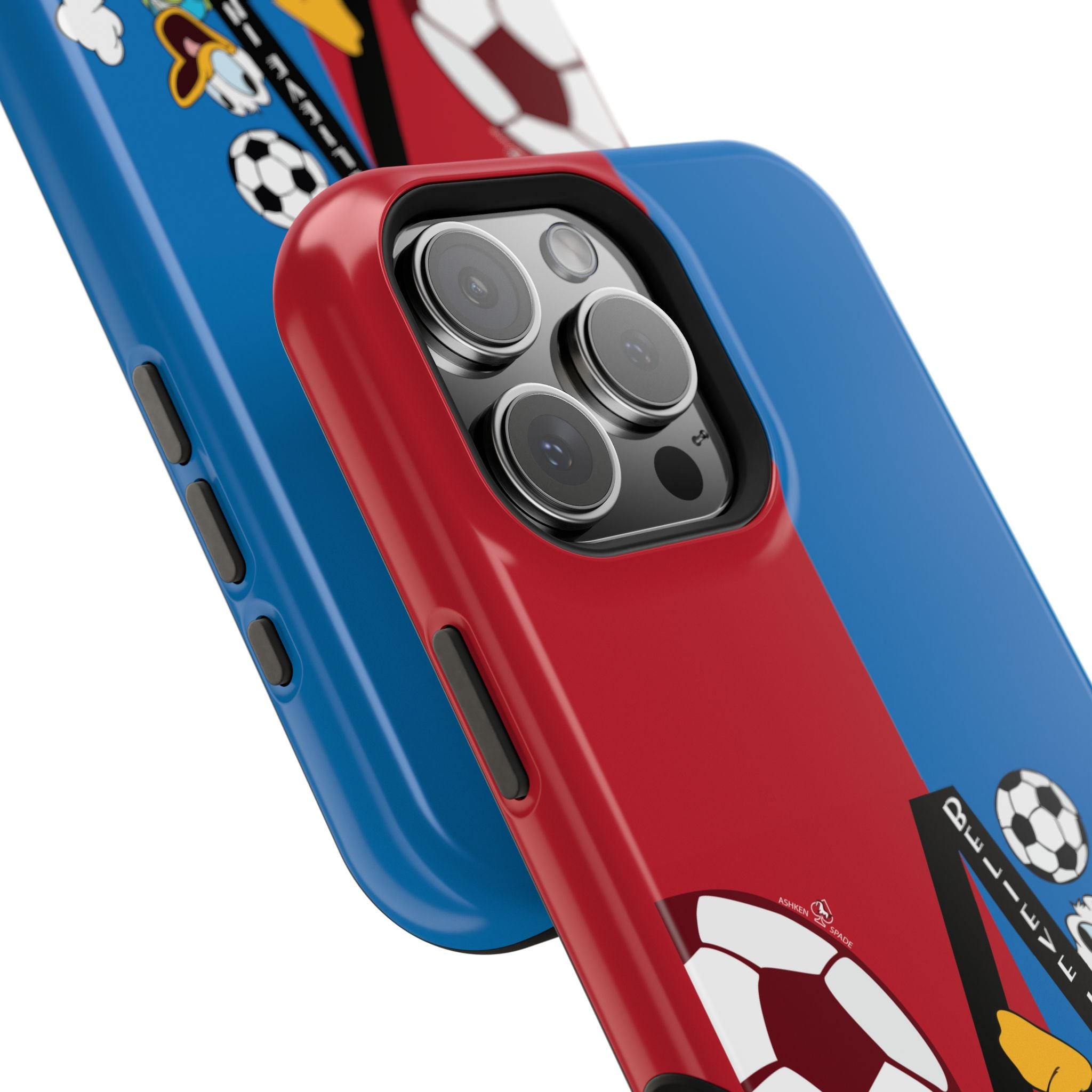 Soccer Initial A Magnetic Impact-Resistant Phone Case
