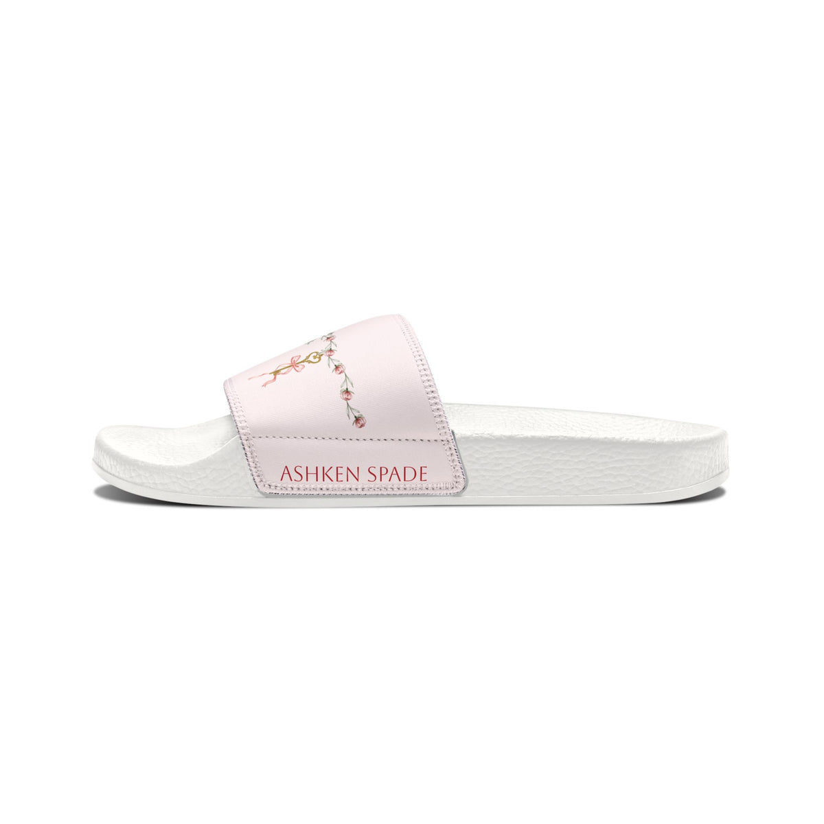 Women's Floral Beaded Slide Sandals