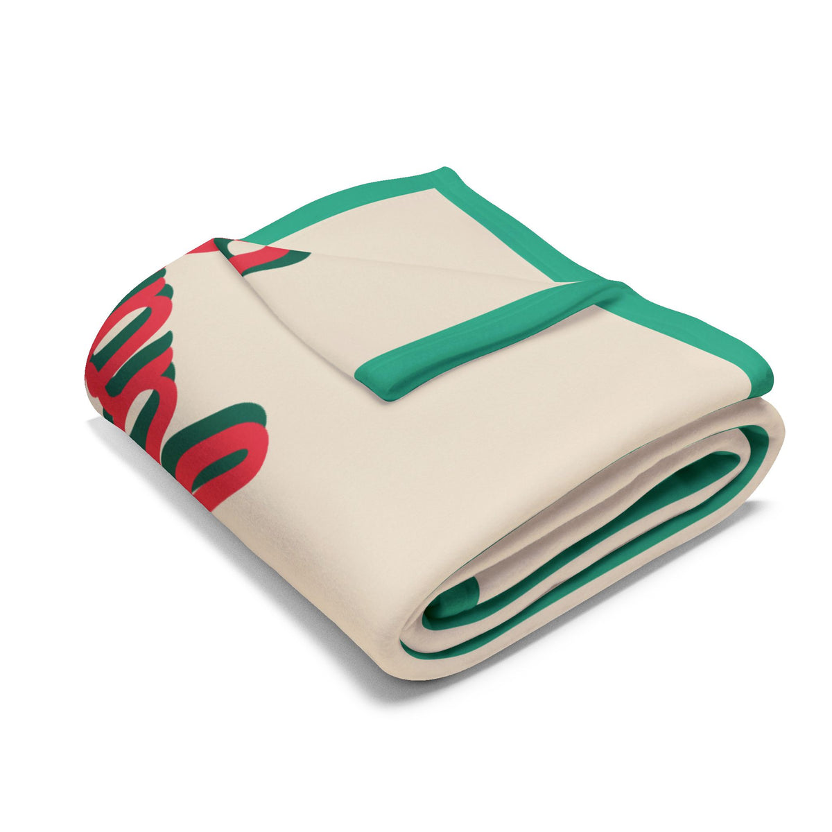 Retro LolliSquirl With  Candy Apple Fleece Blanket