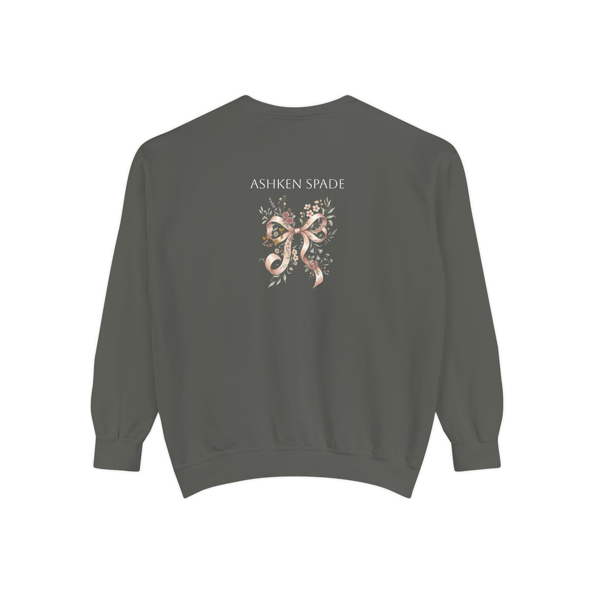 Floral Ribbon Sweatshirt