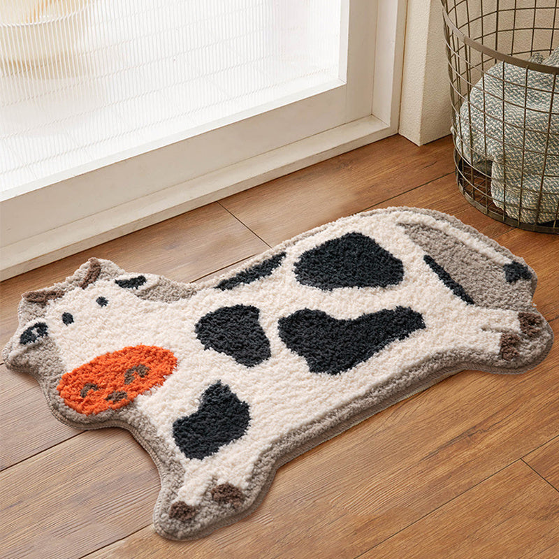 Cute Cow Floor Mat Bathroom Non-slip