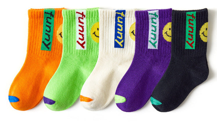 Boys And Girls Cute Cartoon Socks