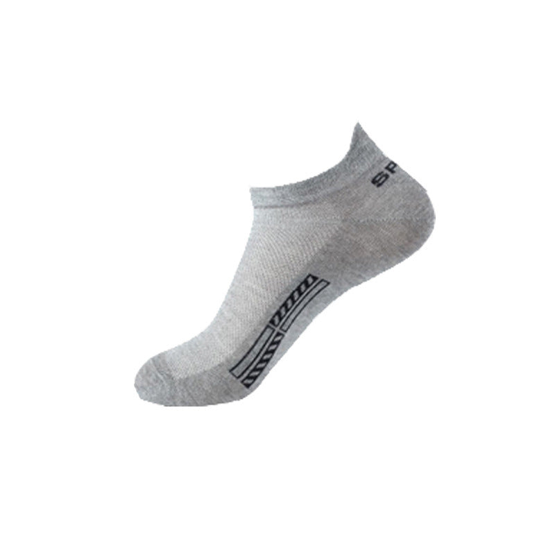 Men's Mesh Breathable Low-cut Sports Socks