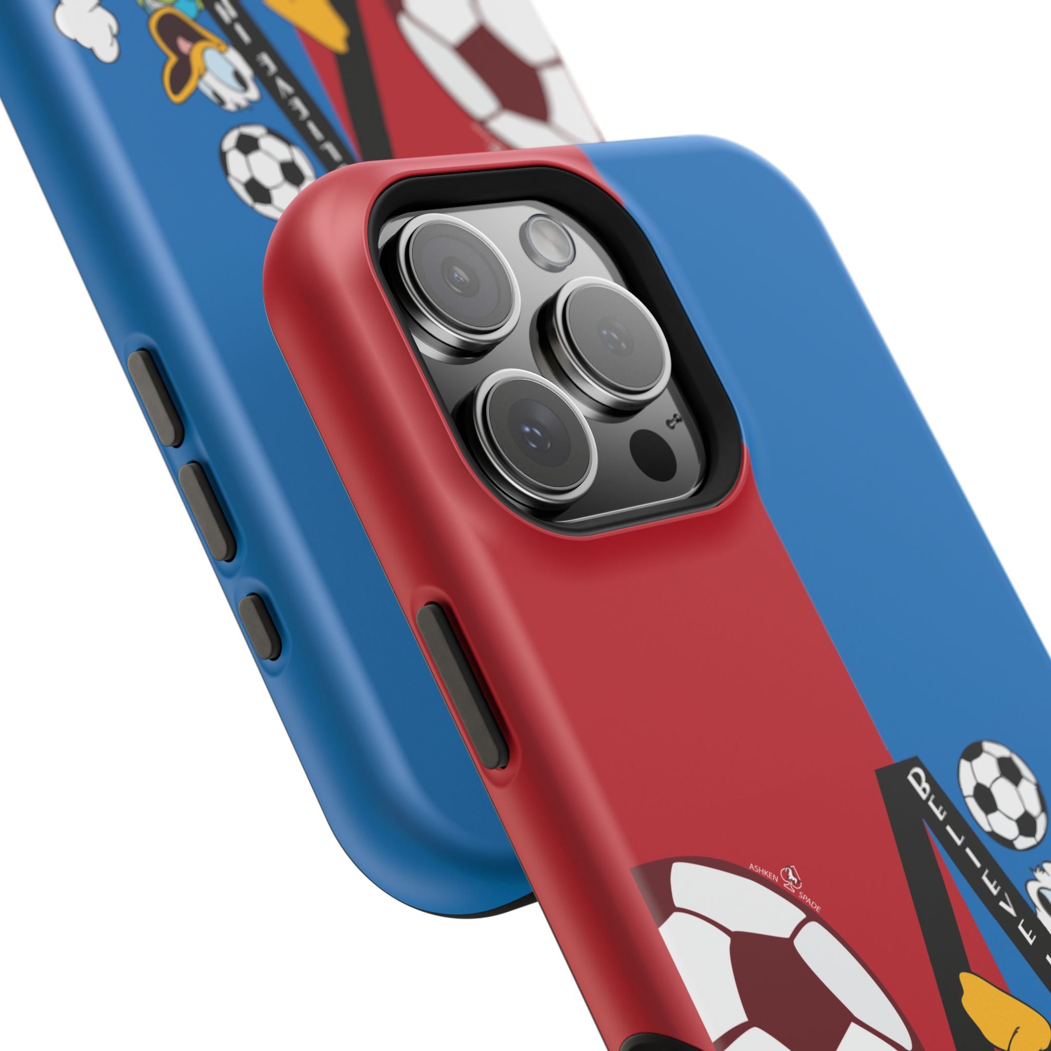 Soccer Initial A Magnetic Impact-Resistant Phone Case
