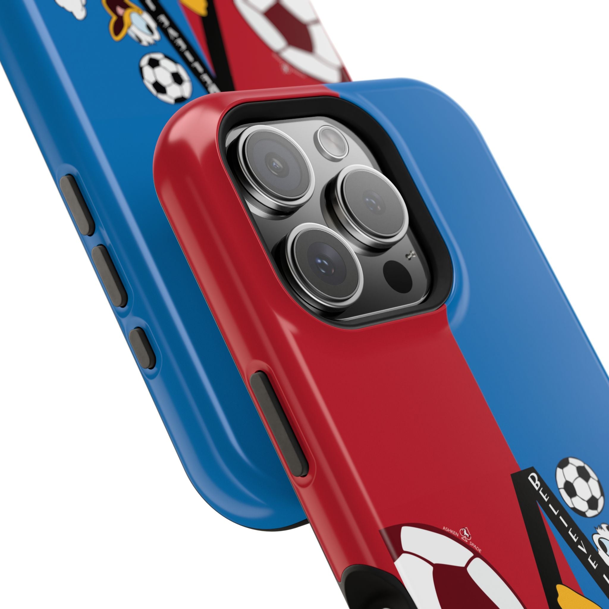 Soccer Initial A Magnetic Impact-Resistant Phone Case