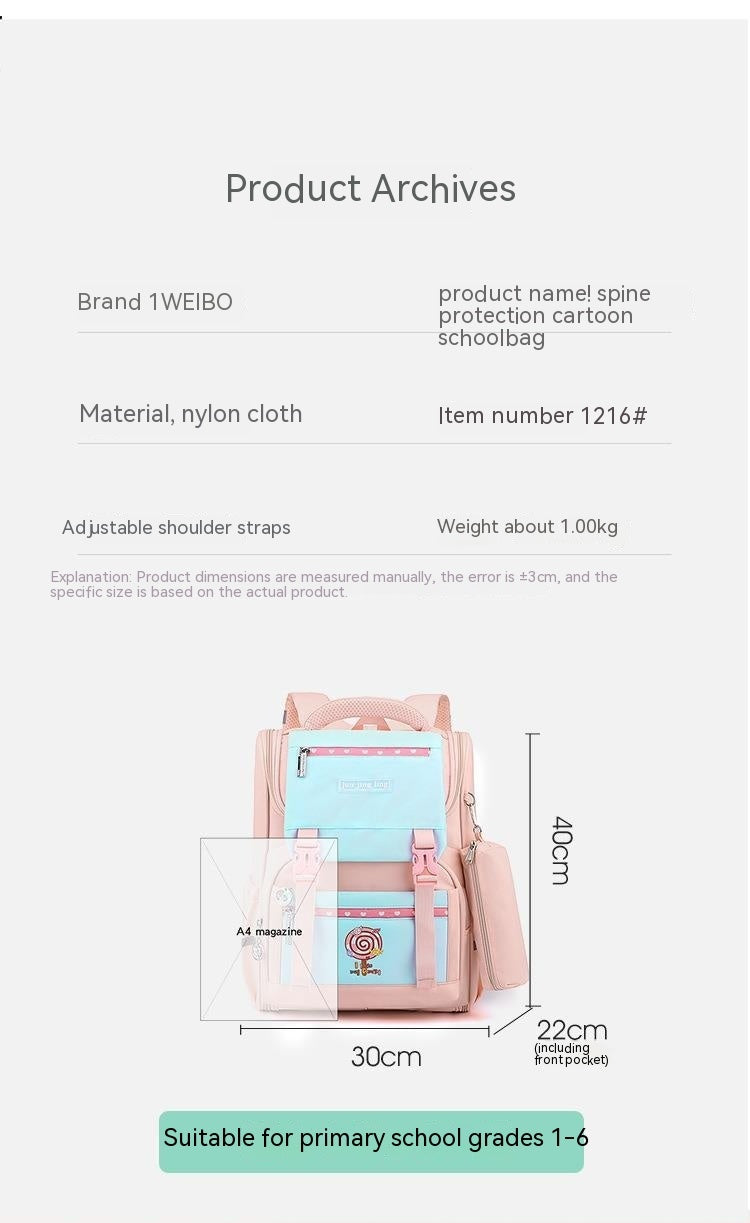 Casual Large Capacity Cartoon Backpack