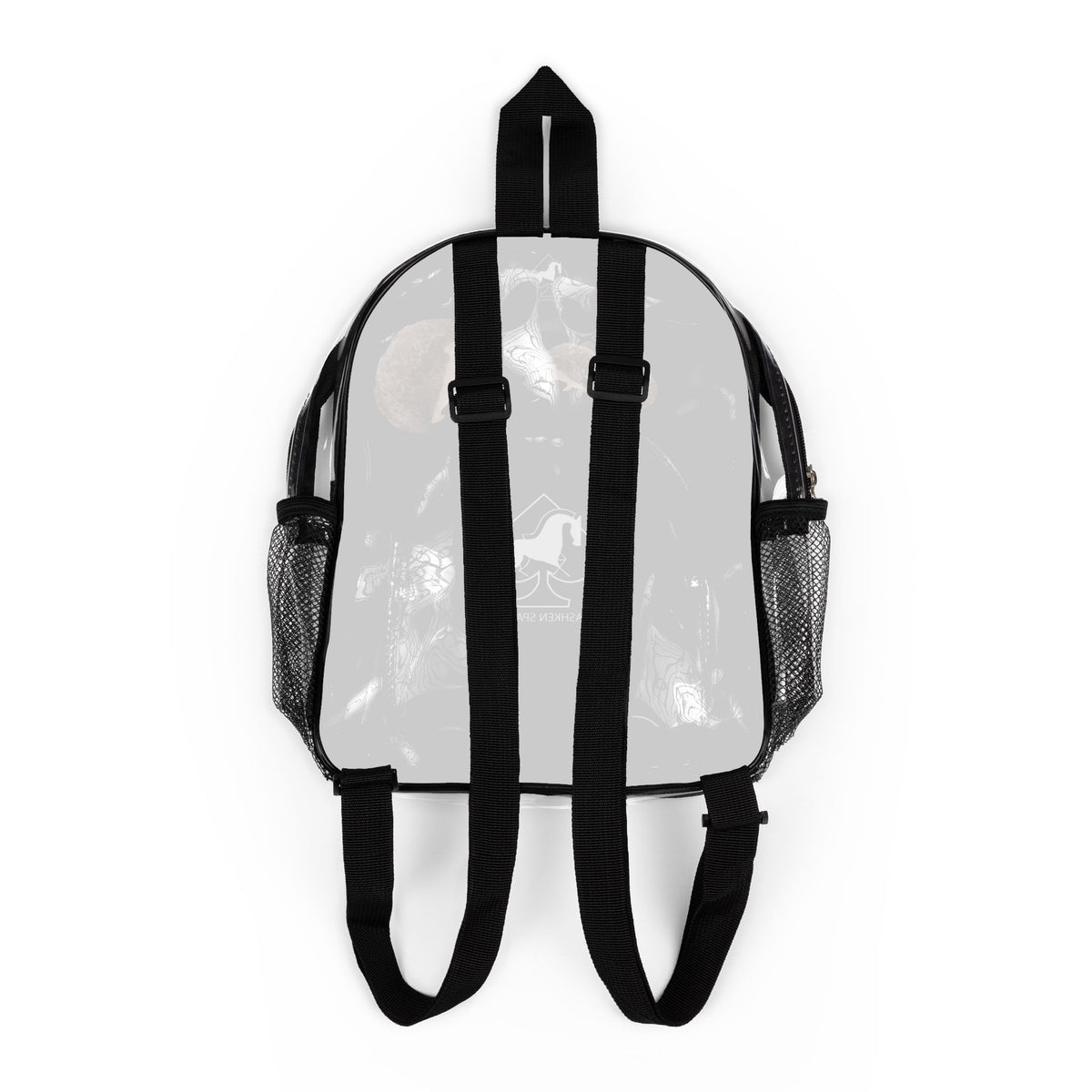 "Be Brave,Be You"Cute Hedgehog Transparent Bag