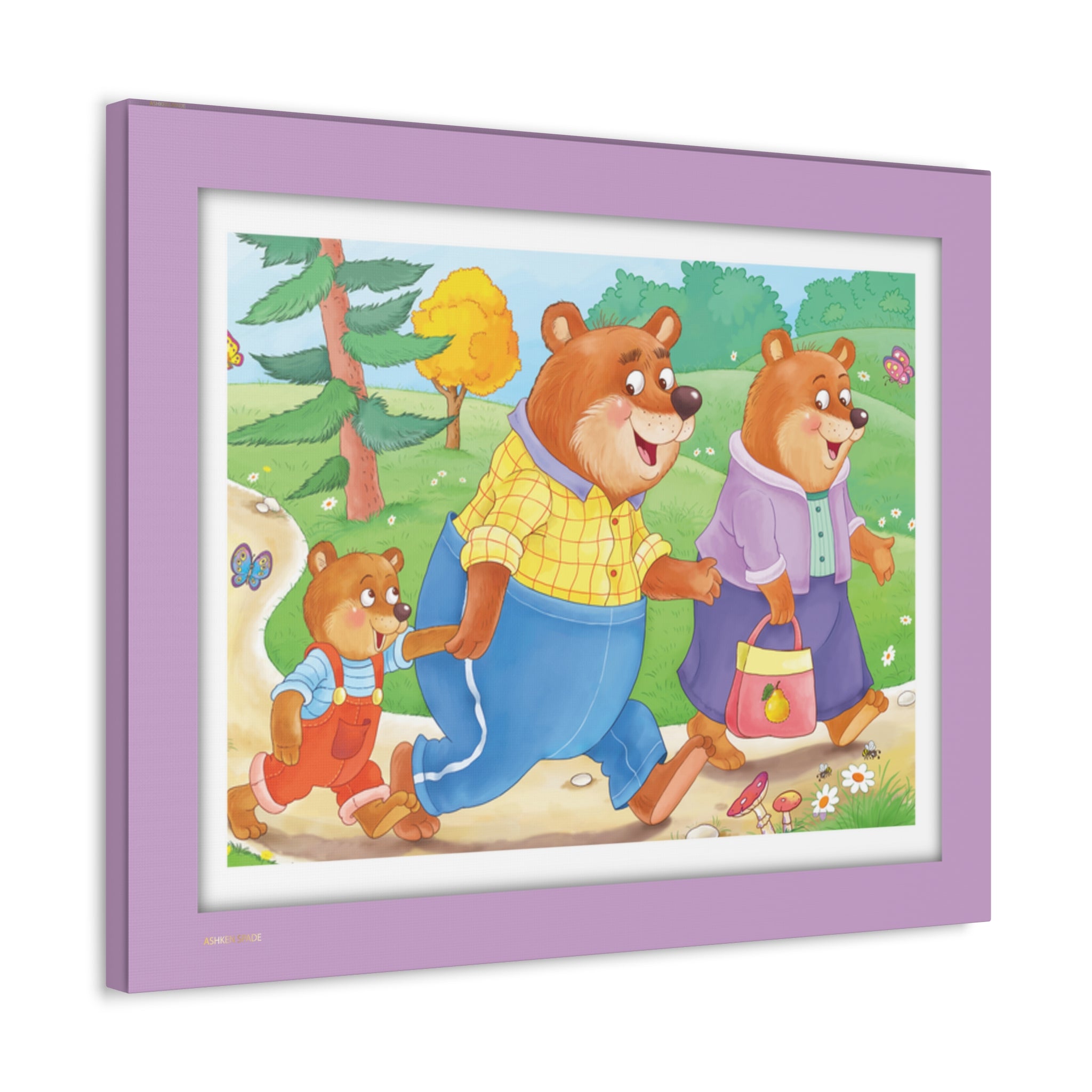 Three Bears Canvas