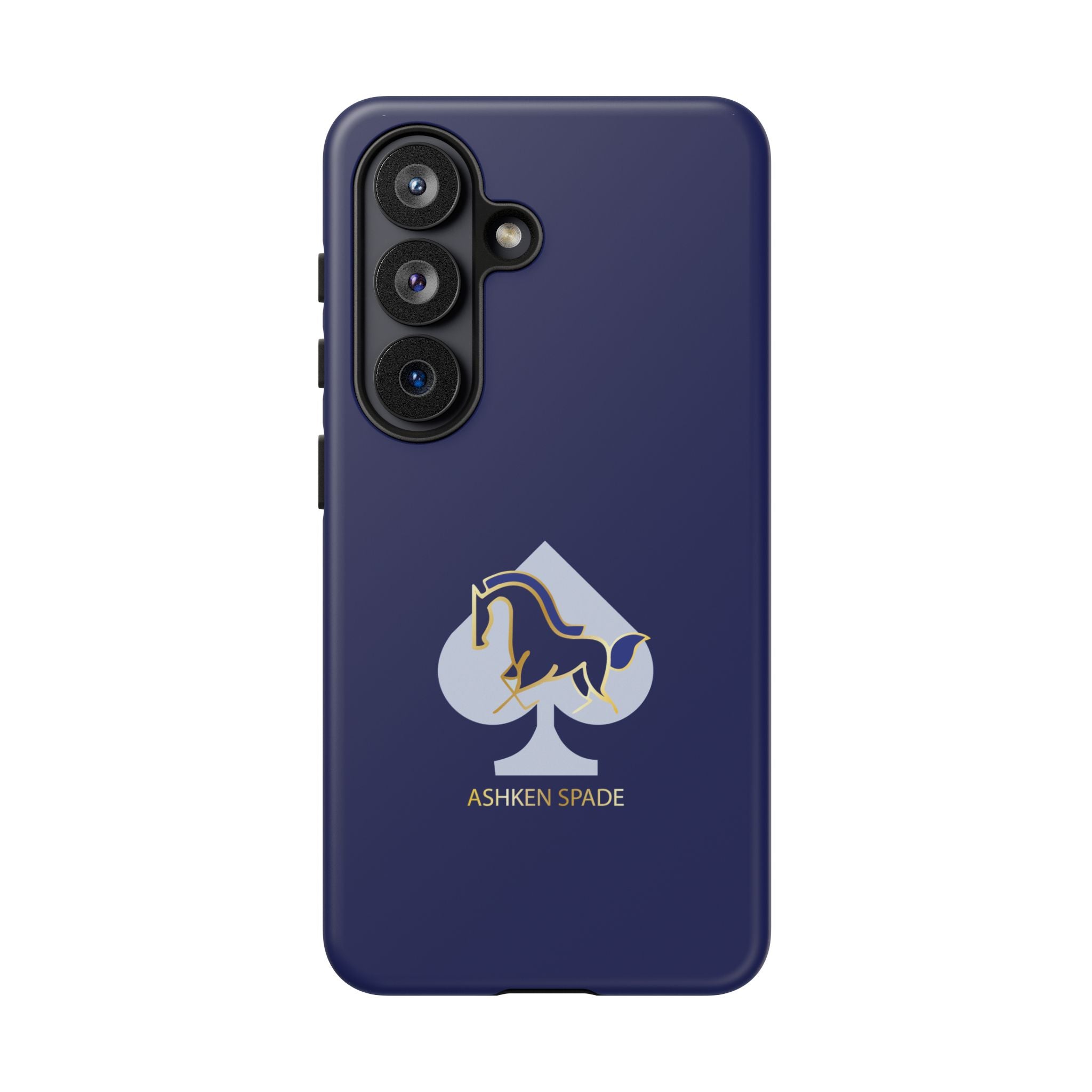Navy Blue Ashken Spade Logo Phone Case