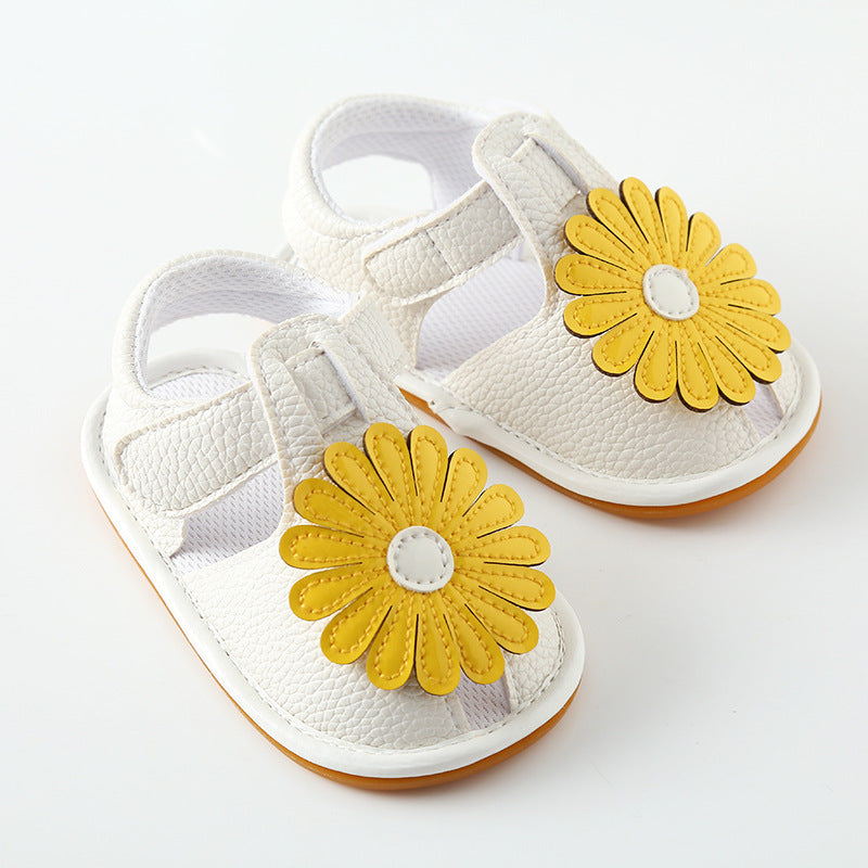 Summer Baby Girl Sandals Soft Sole Shoes Rubber Sole Baby's Shoes Toddler Shoes