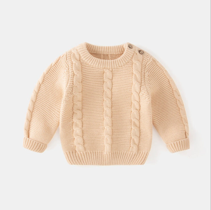 spring and autumn Baby sweater