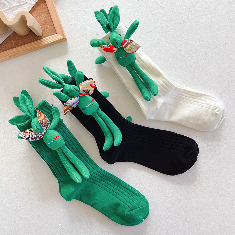 Three-dimensional Pile Pile Tide Socks