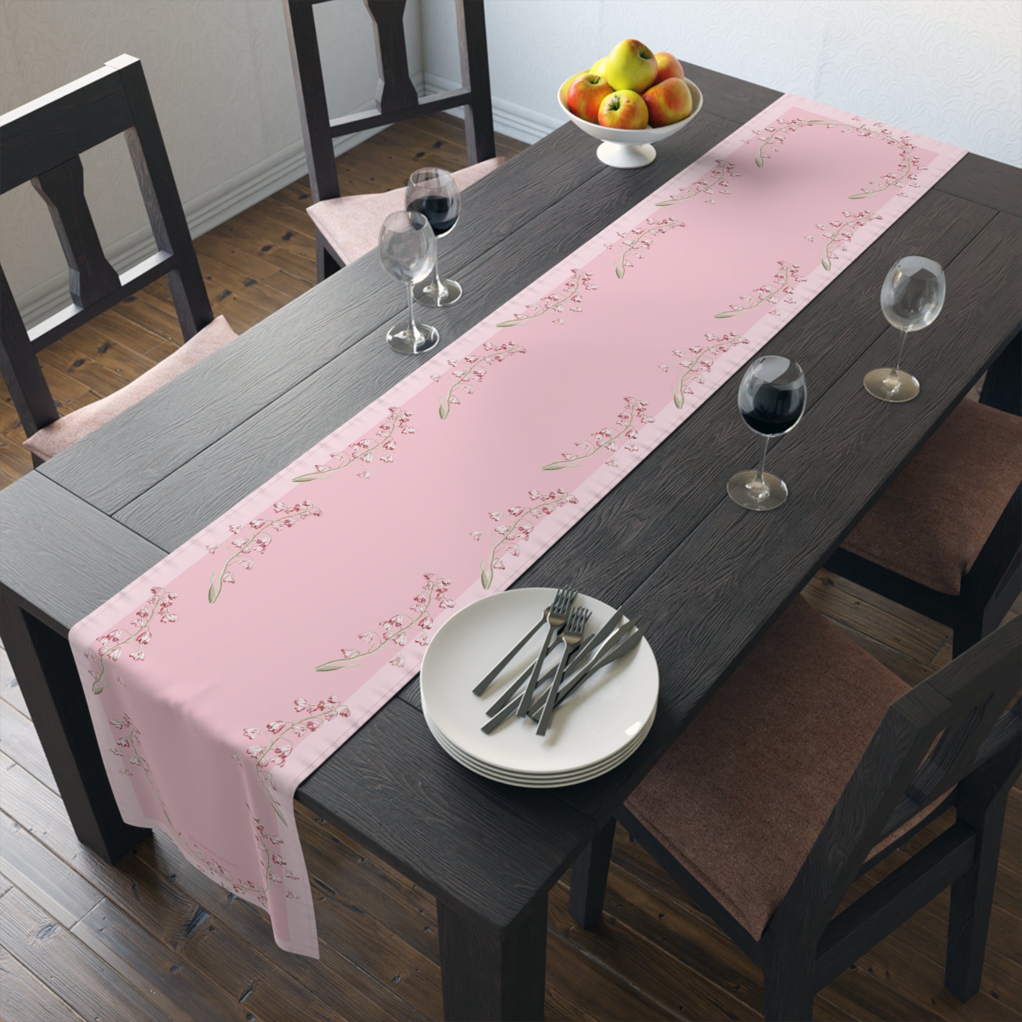 Pastel Blossom Dining Table Runner