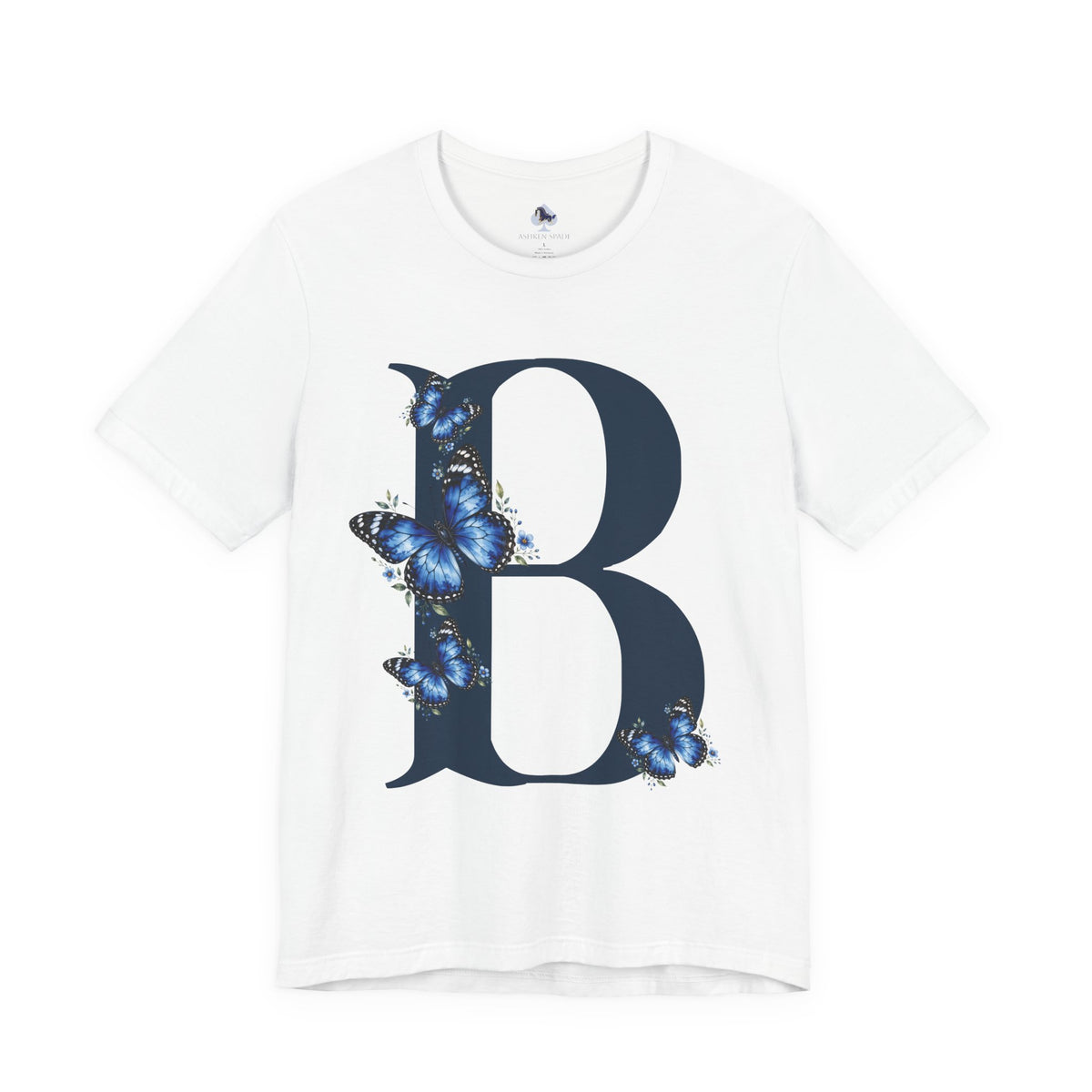 Butterfly Letter B T-Shirt