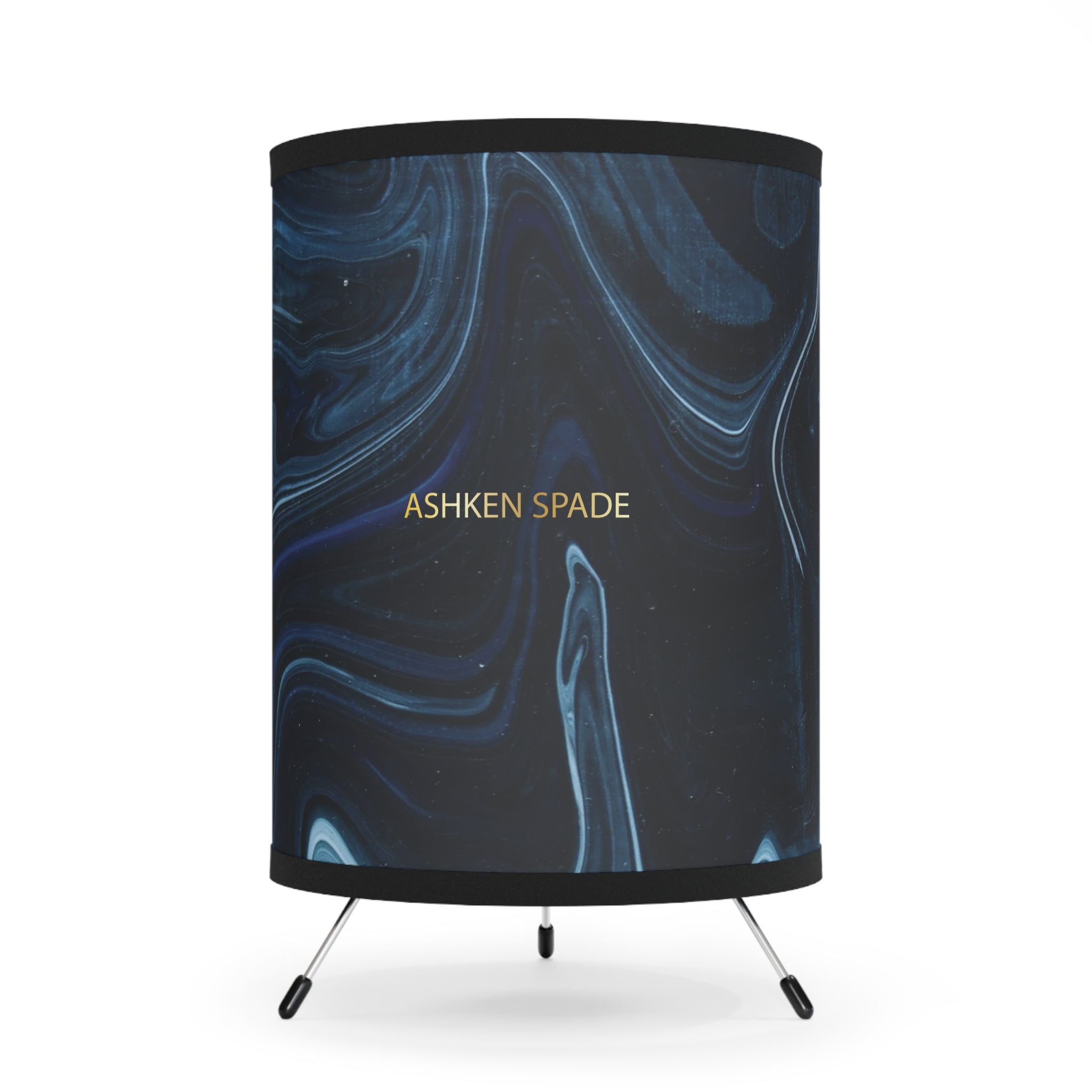 Table Lamp With Marbel Background Shade