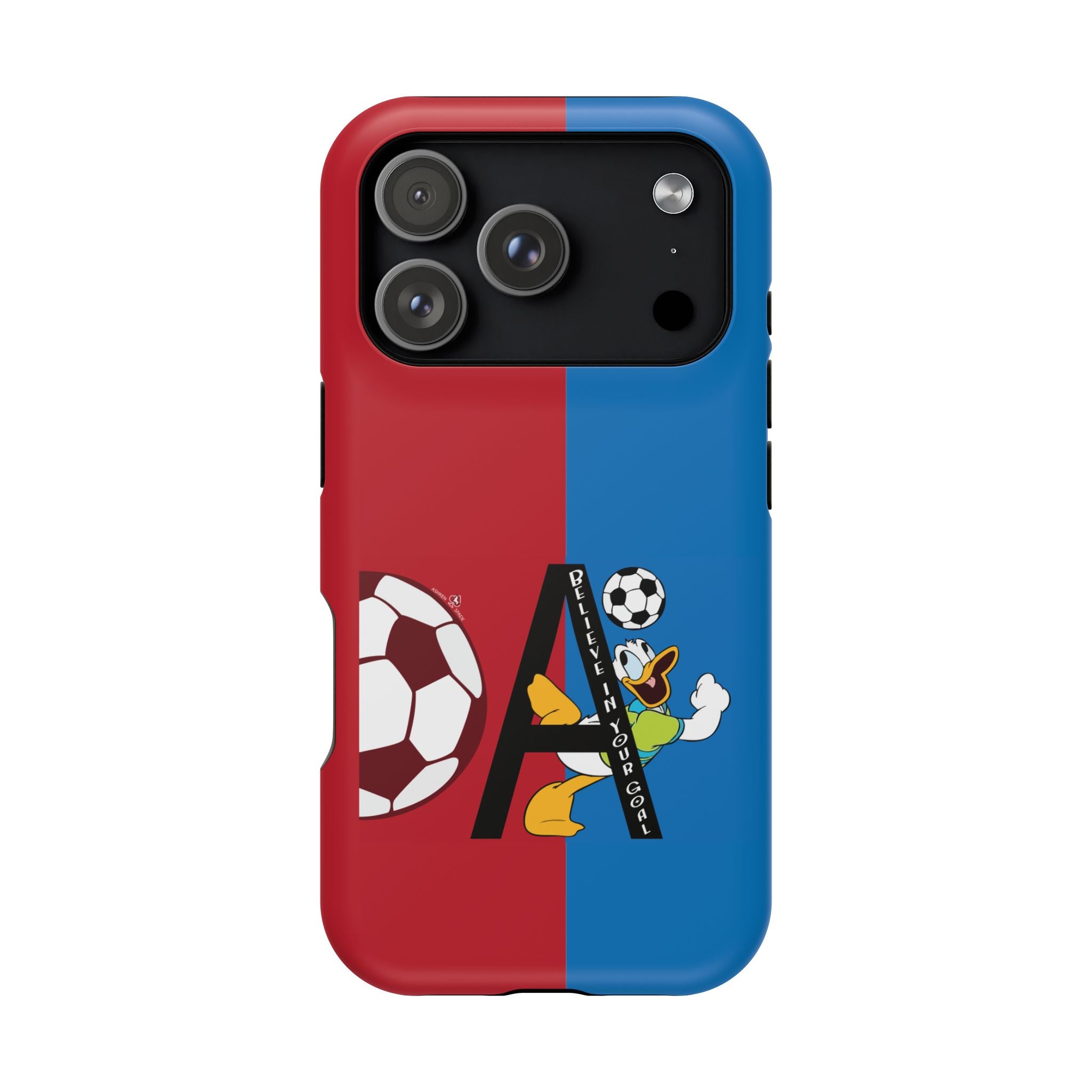 Soccer Initial A Magnetic Impact-Resistant Phone Case