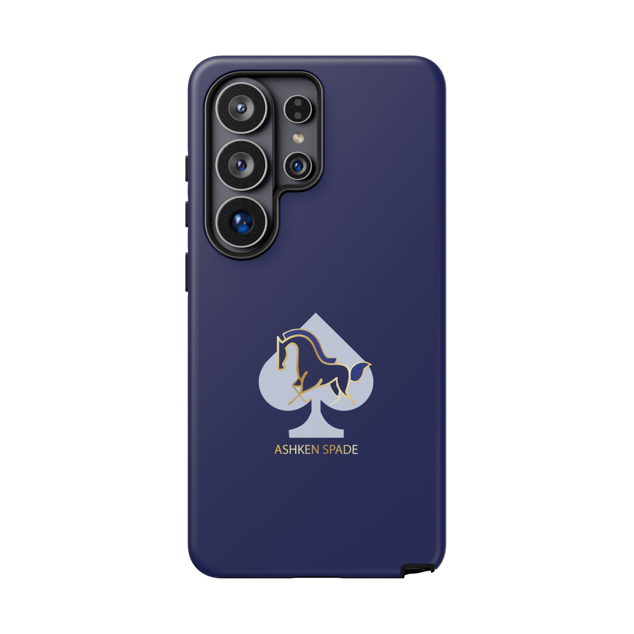 Navy Blue Ashken Spade Logo Phone Case