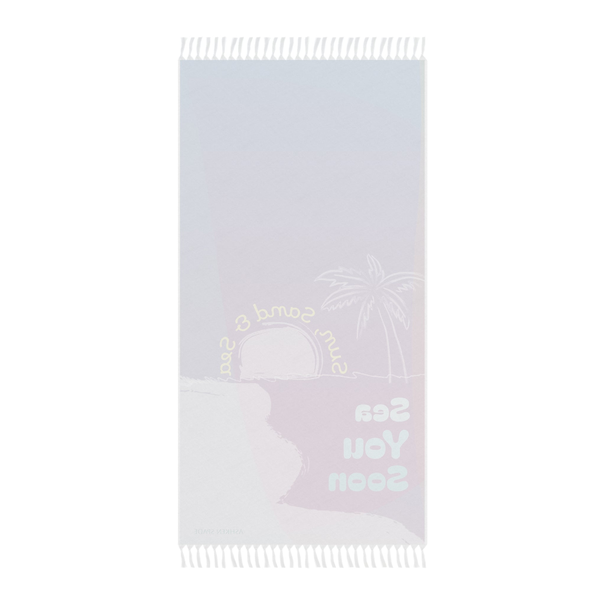 Sea You Soon Beach Towel