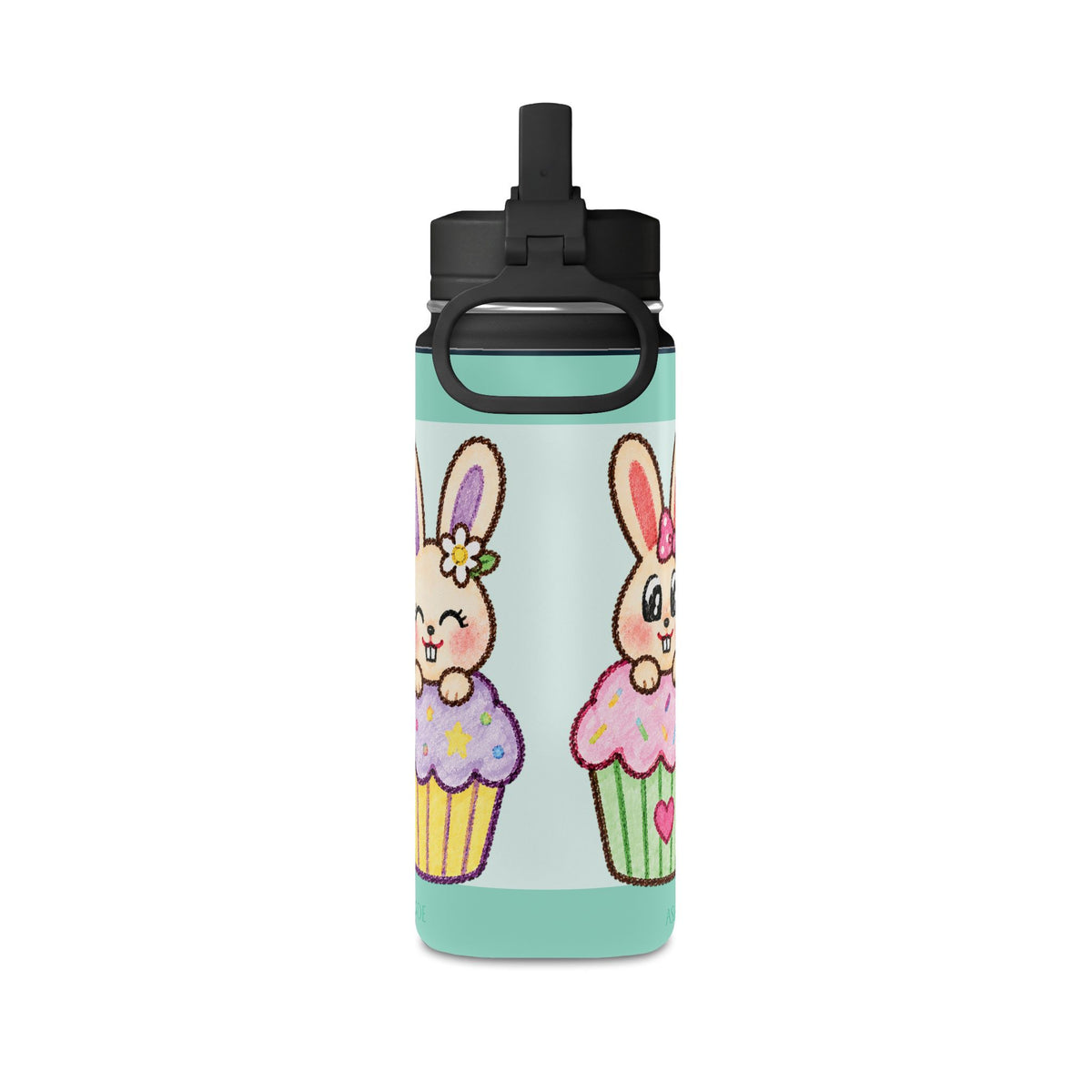 Personalized 20oz Kids Straw Bottle