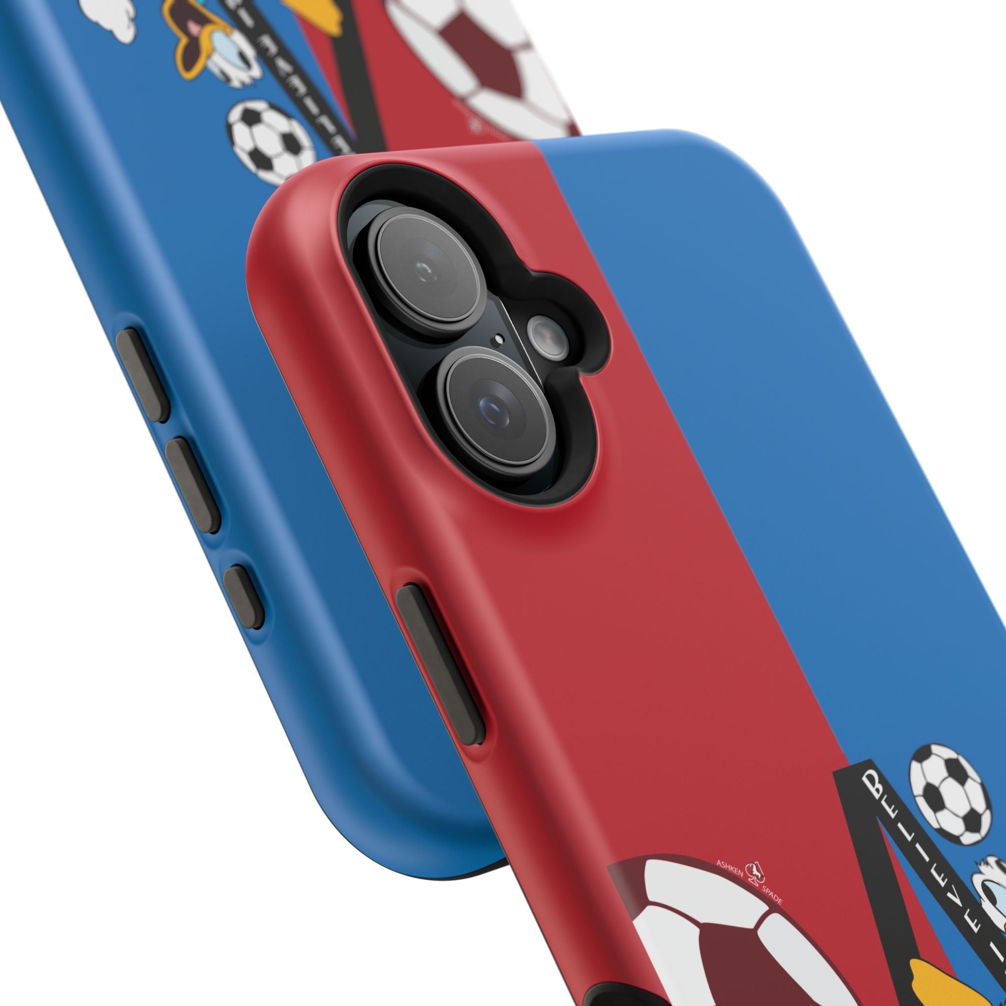 Soccer Initial A Magnetic Impact-Resistant Phone Case