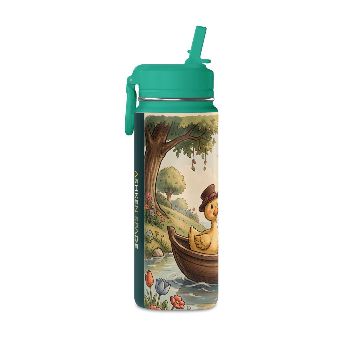 Duck Couple Mini Water Bottle(20oz)
