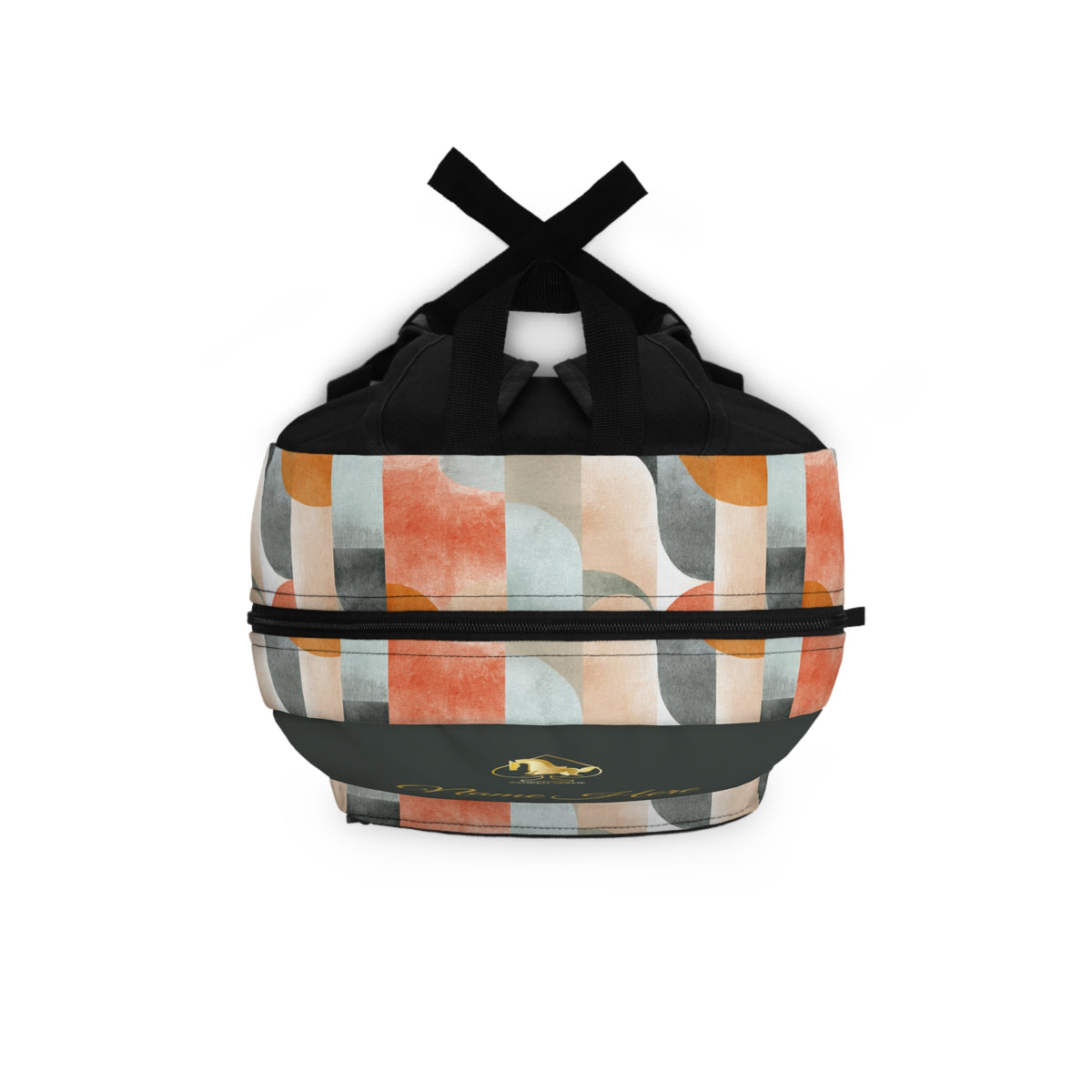 Retro Abstract Design Backpack