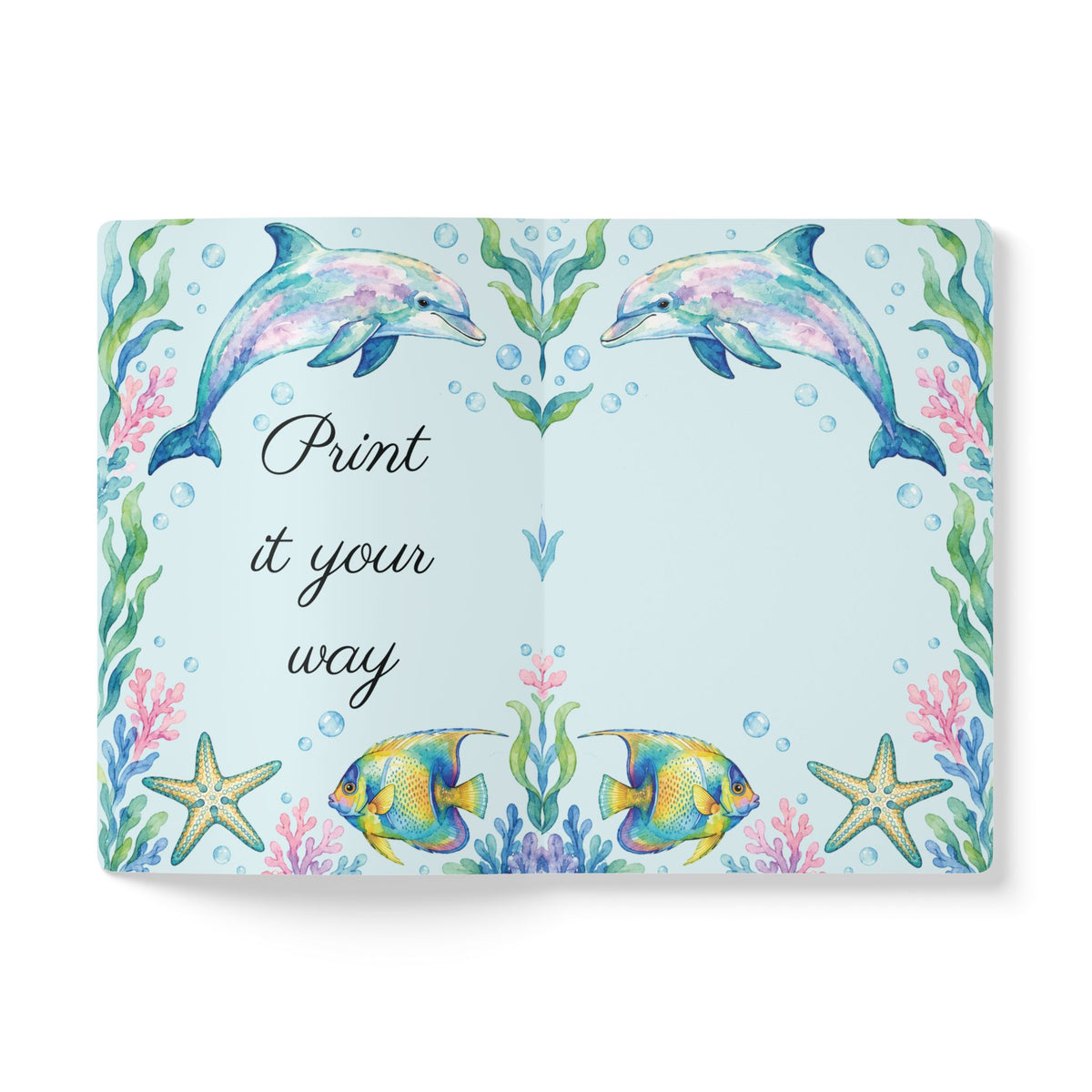 Personalized Ocean Life Journal