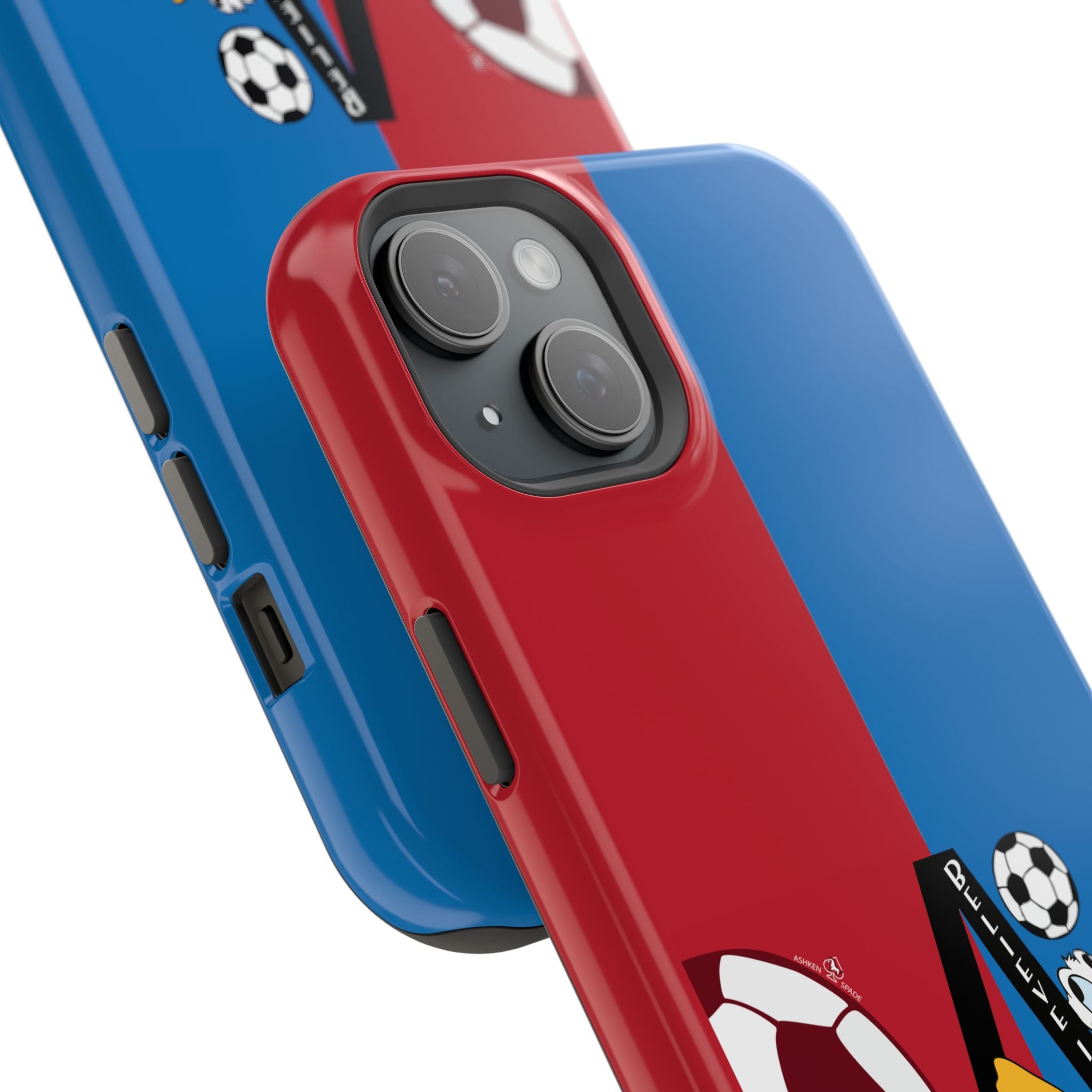 Soccer Initial A Magnetic Impact-Resistant Phone Case