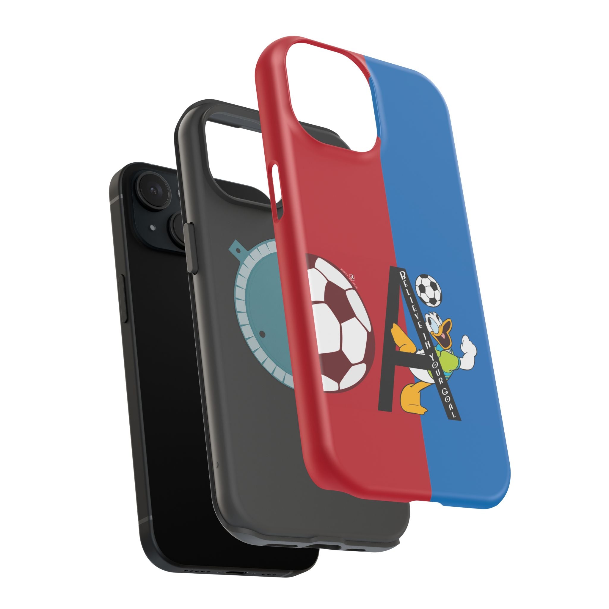 Soccer Initial A Magnetic Impact-Resistant Phone Case