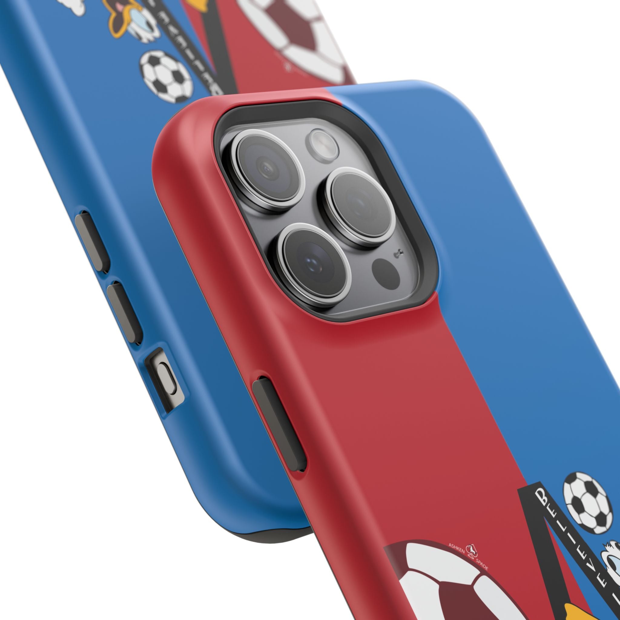 Soccer Initial A Magnetic Impact-Resistant Phone Case
