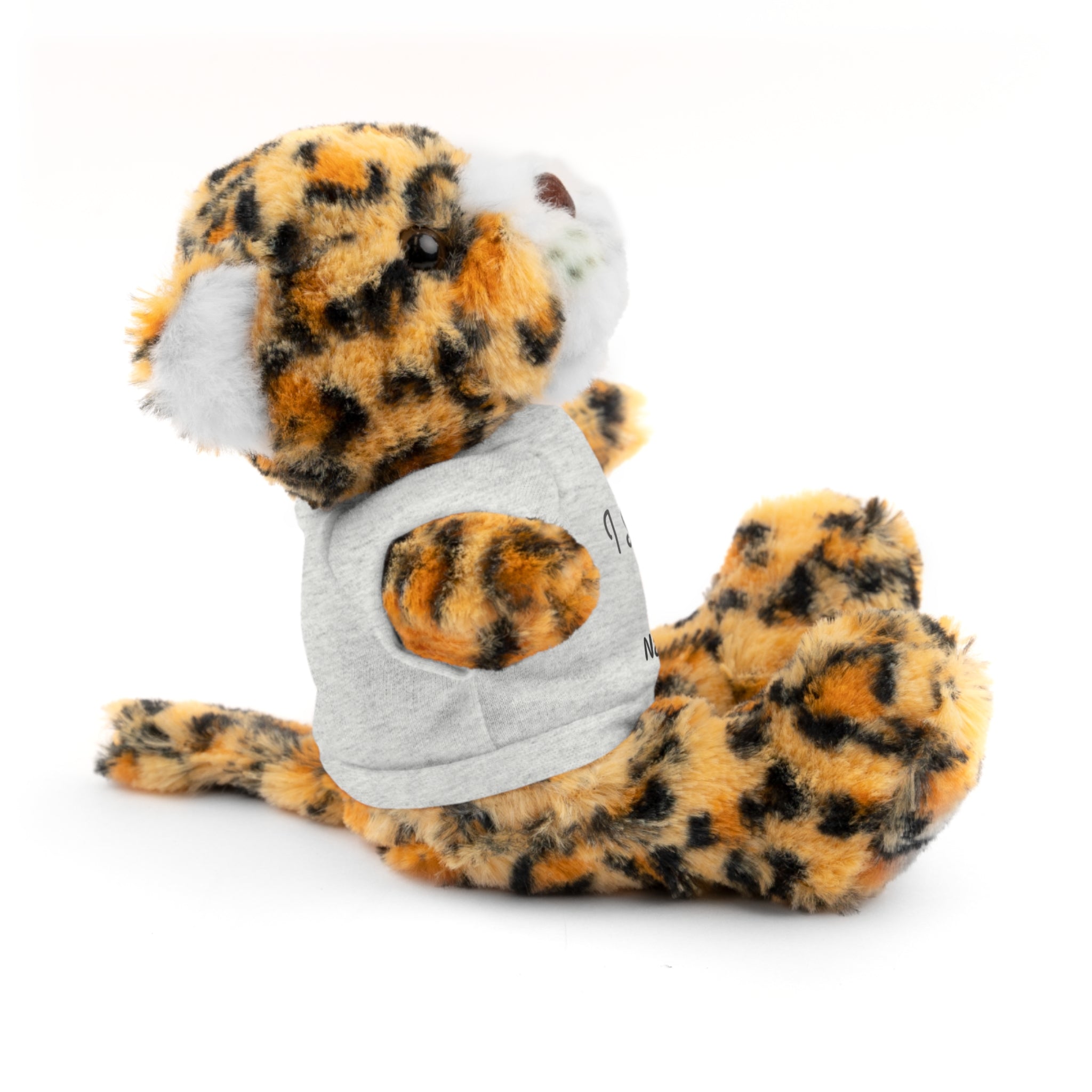 Personalized Teddy Bear with "I Love You" Tee