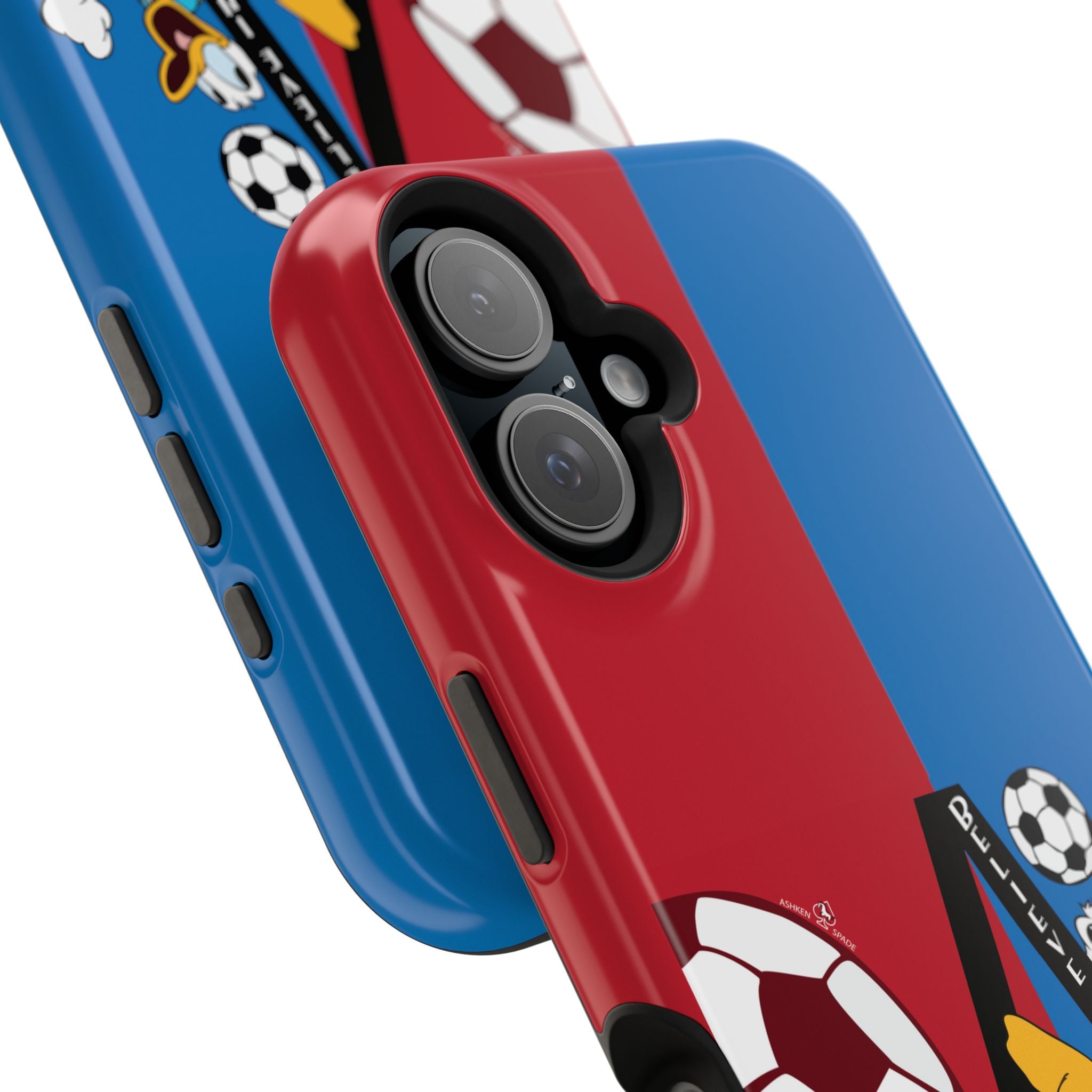 Soccer Initial A Magnetic Impact-Resistant Phone Case