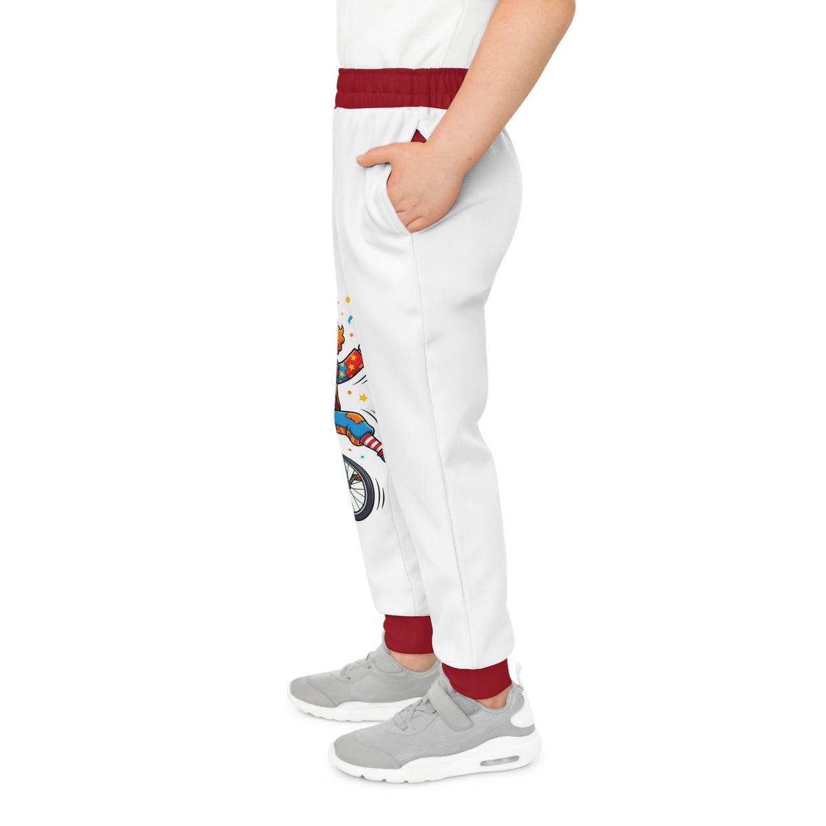 Ashken Spade Circus Clown Unicycle joggers