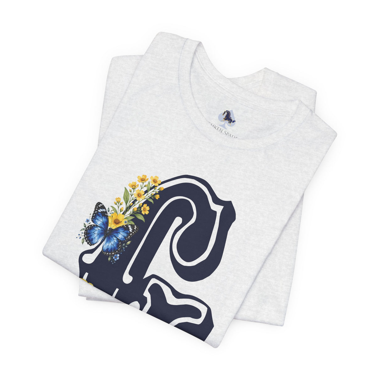 Floral Letter G Monogram T-Shirt
