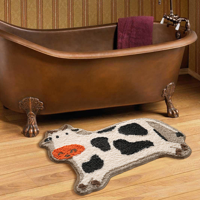 Cute Cow Floor Mat Bathroom Non-slip