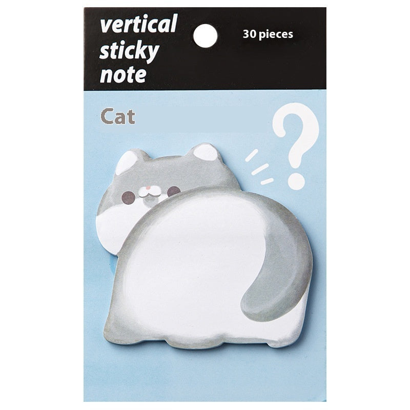 Sticky Notes Cute Cartoon Animal Note Paper Index Stickers