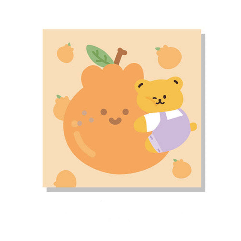 Cartoon Cute Message Note Memo Material Paper