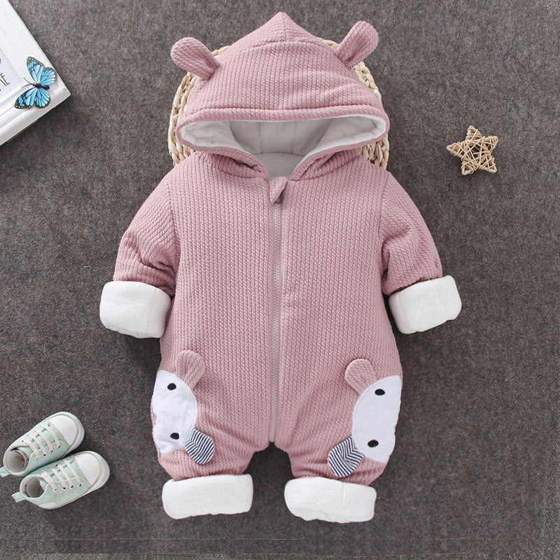 Pink rabbit Winter Jumpsuit