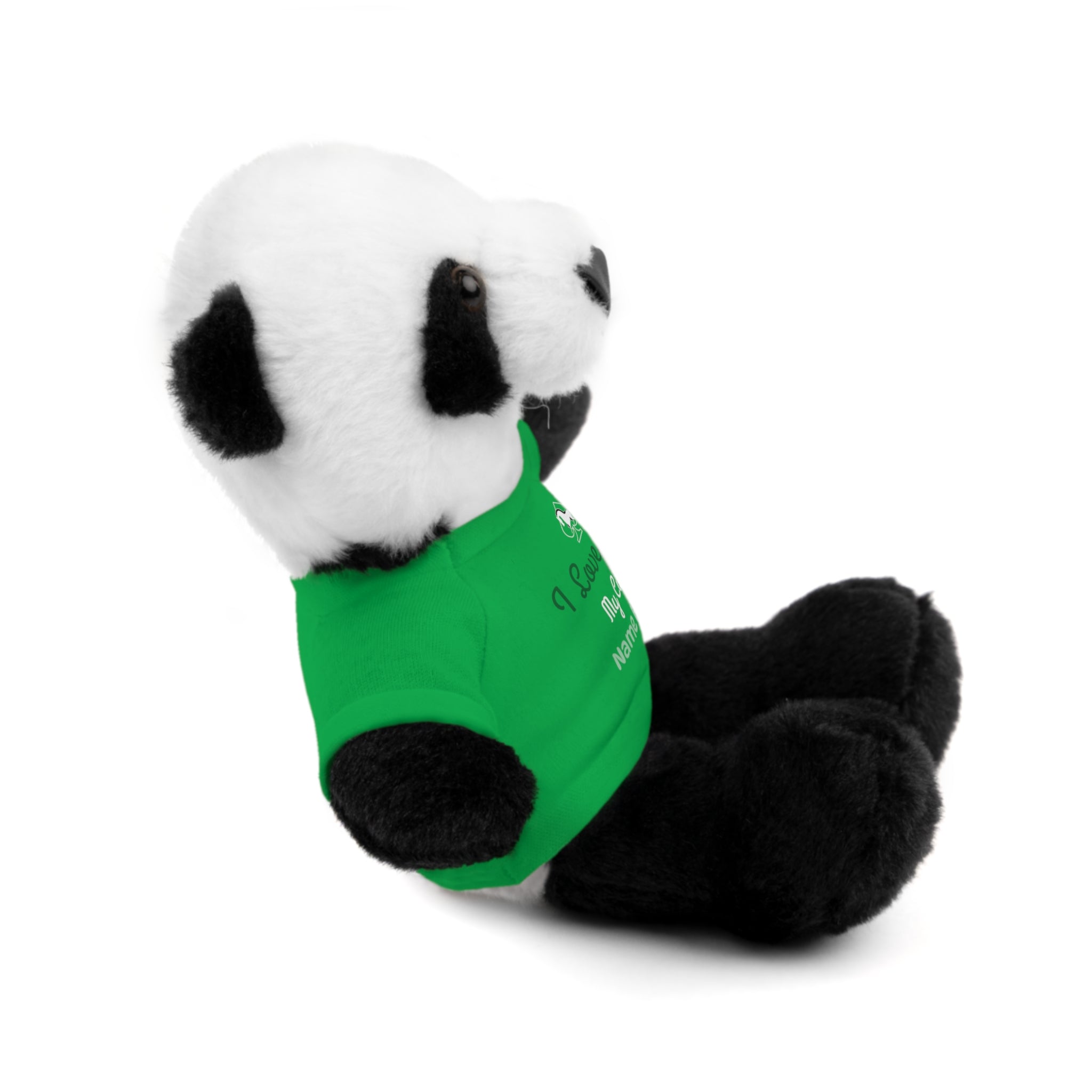 Personalized Teddy Bear with "I Love You" Tee