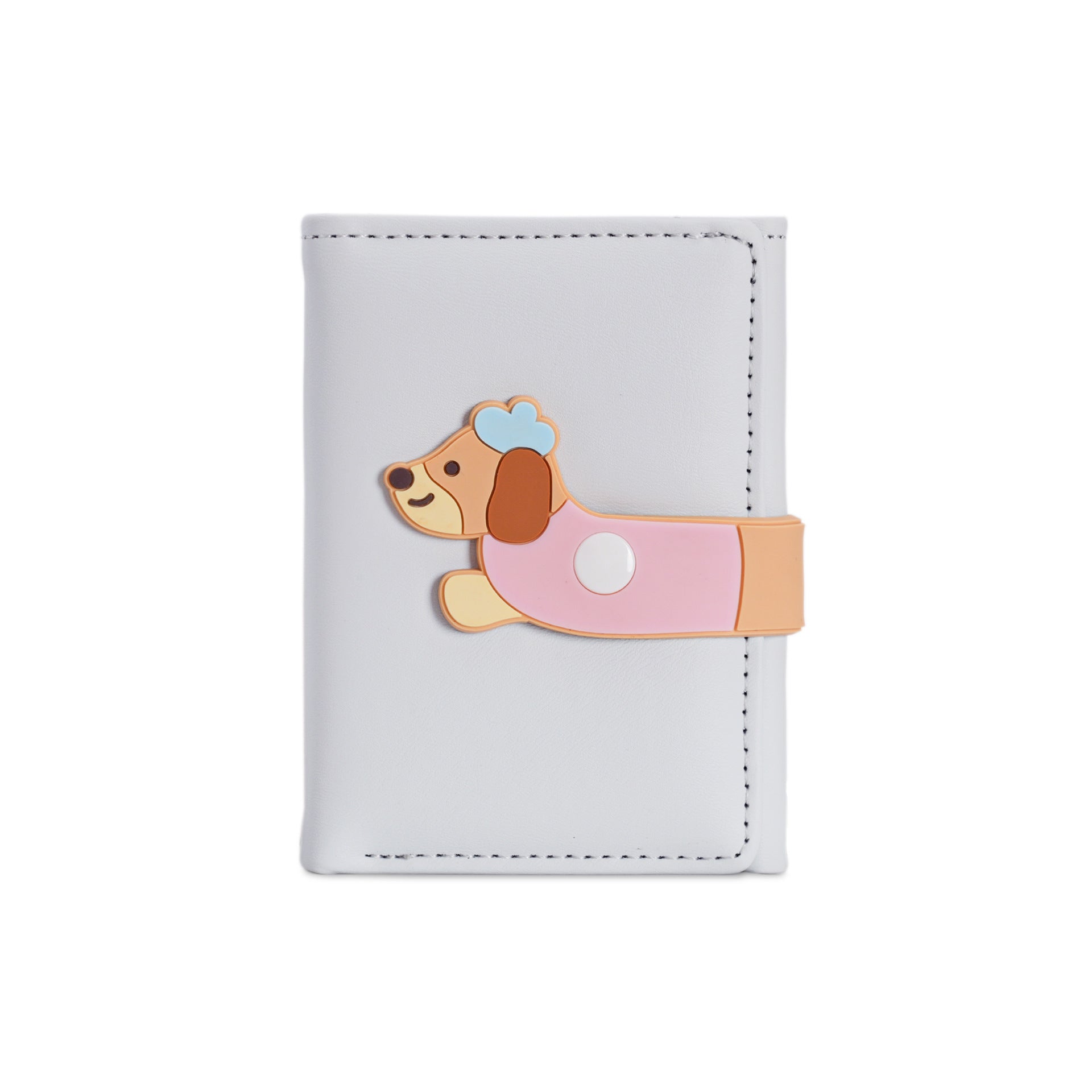 Girl Heart Cartoon Cute Illustration Student Mini Short Wallet