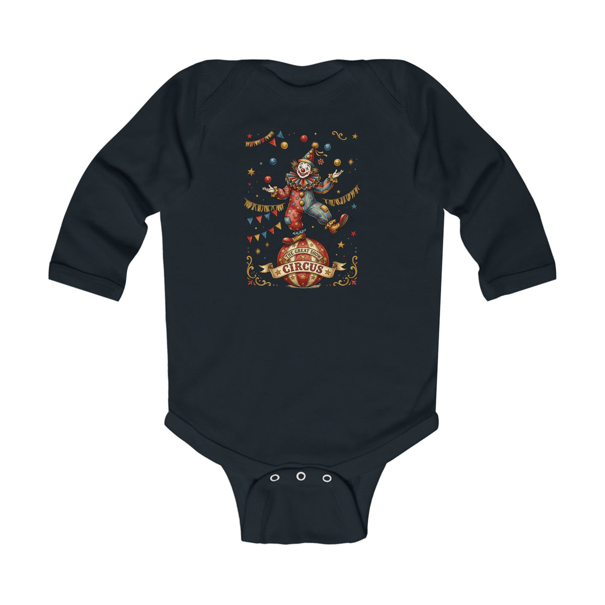 Circus Clown Infant Bodysuit