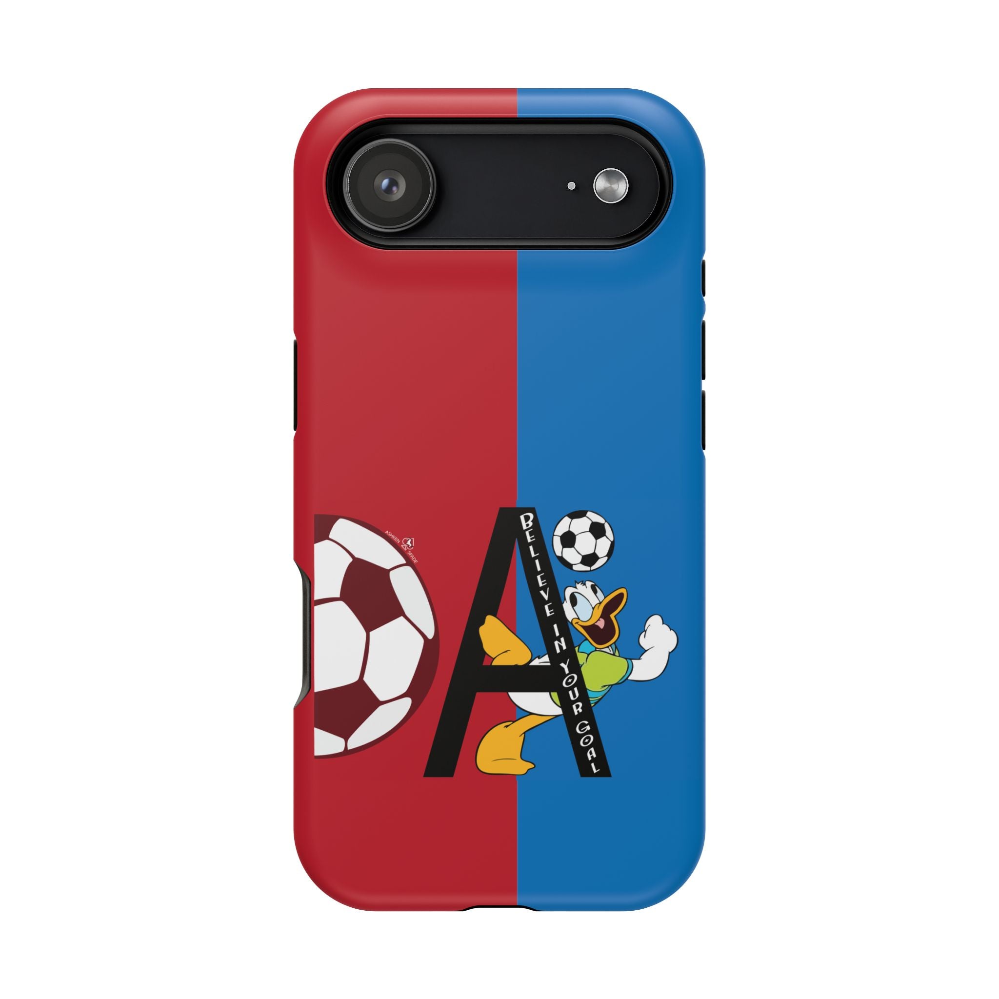 Soccer Initial A Magnetic Impact-Resistant Phone Case