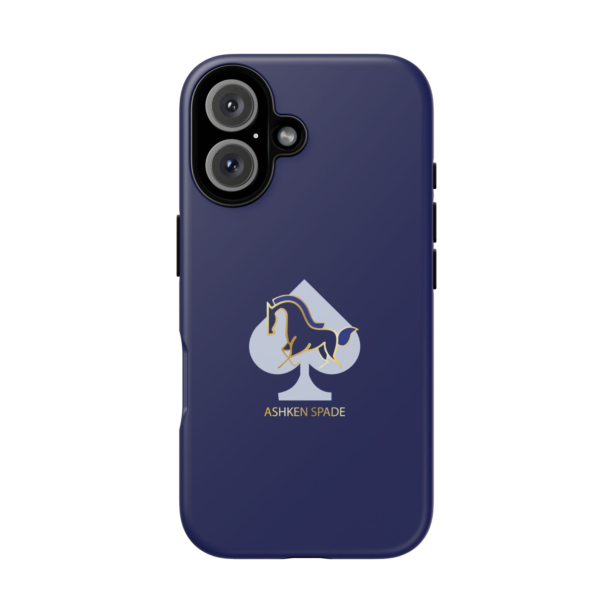 Navy Blue Ashken Spade Logo Phone Case