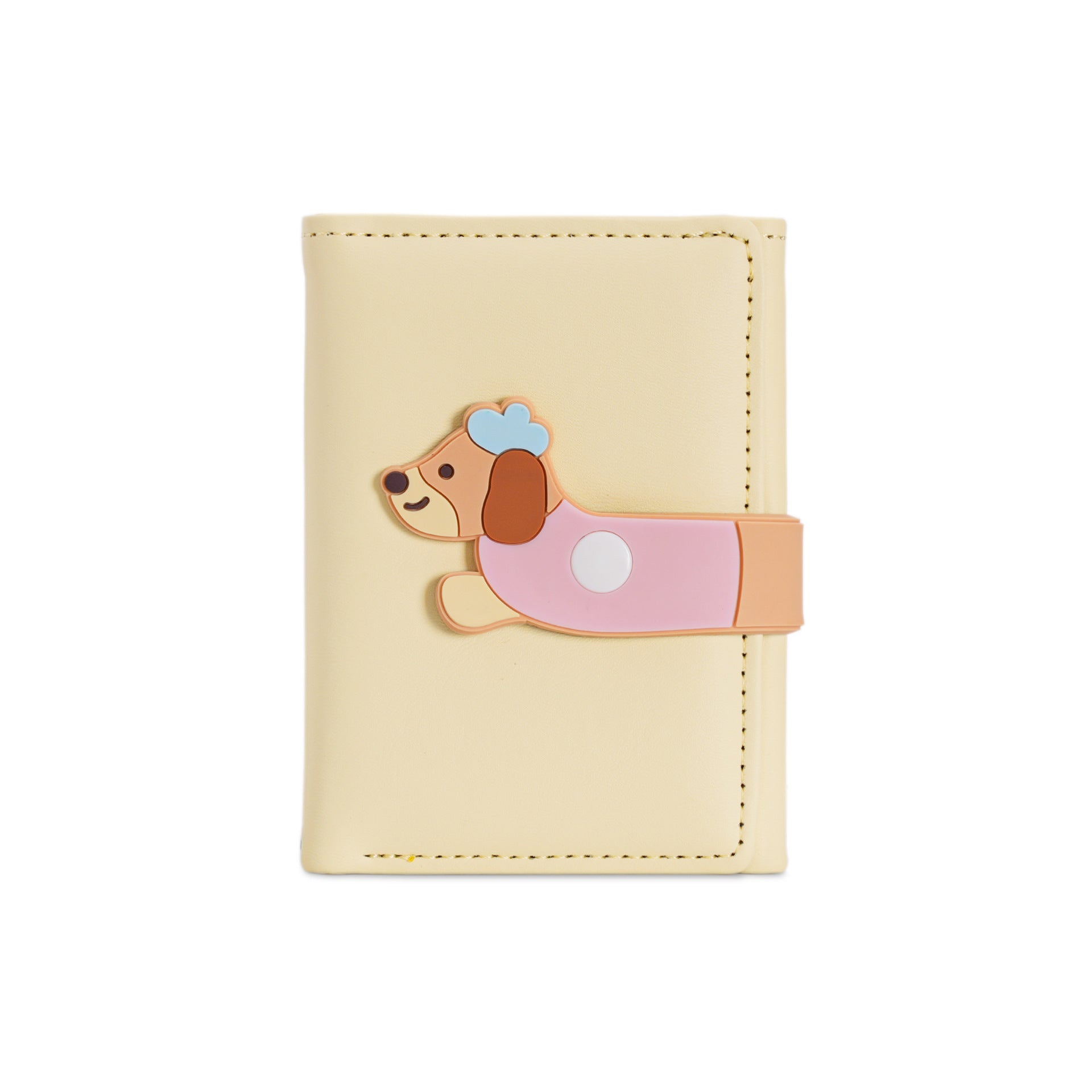 Girl Heart Cartoon Cute Illustration Student Mini Short Wallet